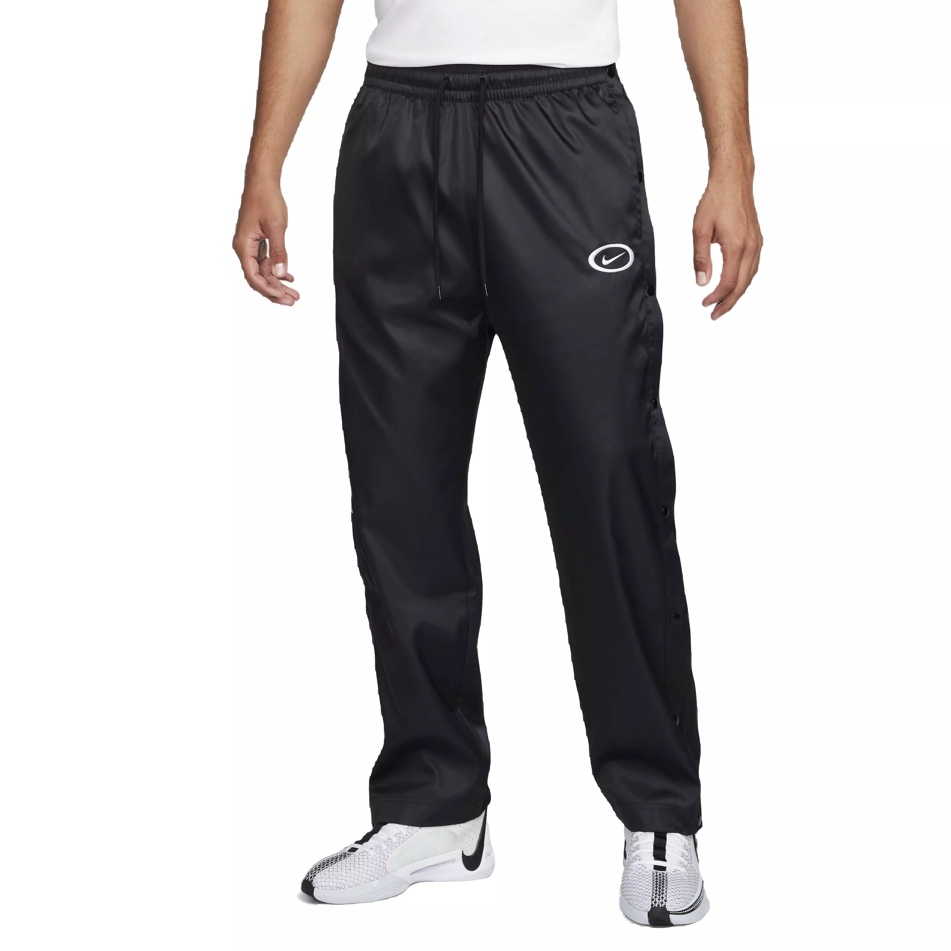 Nike Men's DNA Dri-FIT Basketball Tear-Away Pants - Black - BLACK