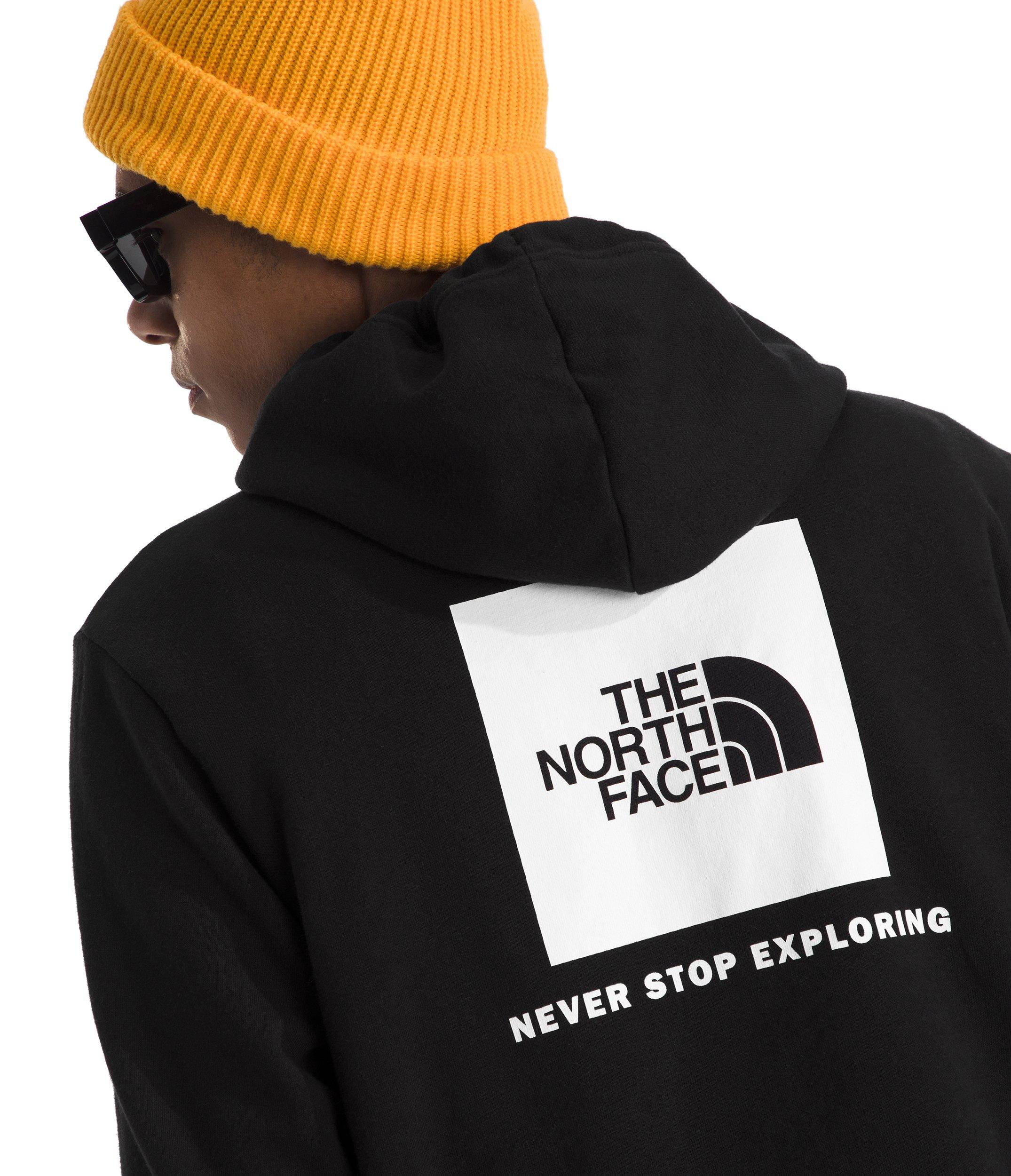 The North Face Men's Evolution Box NSE Hoodie - Black - BLACK Thumbnail View 3