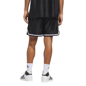 adidas Originals Men's Basketball Flame Shorts - Black