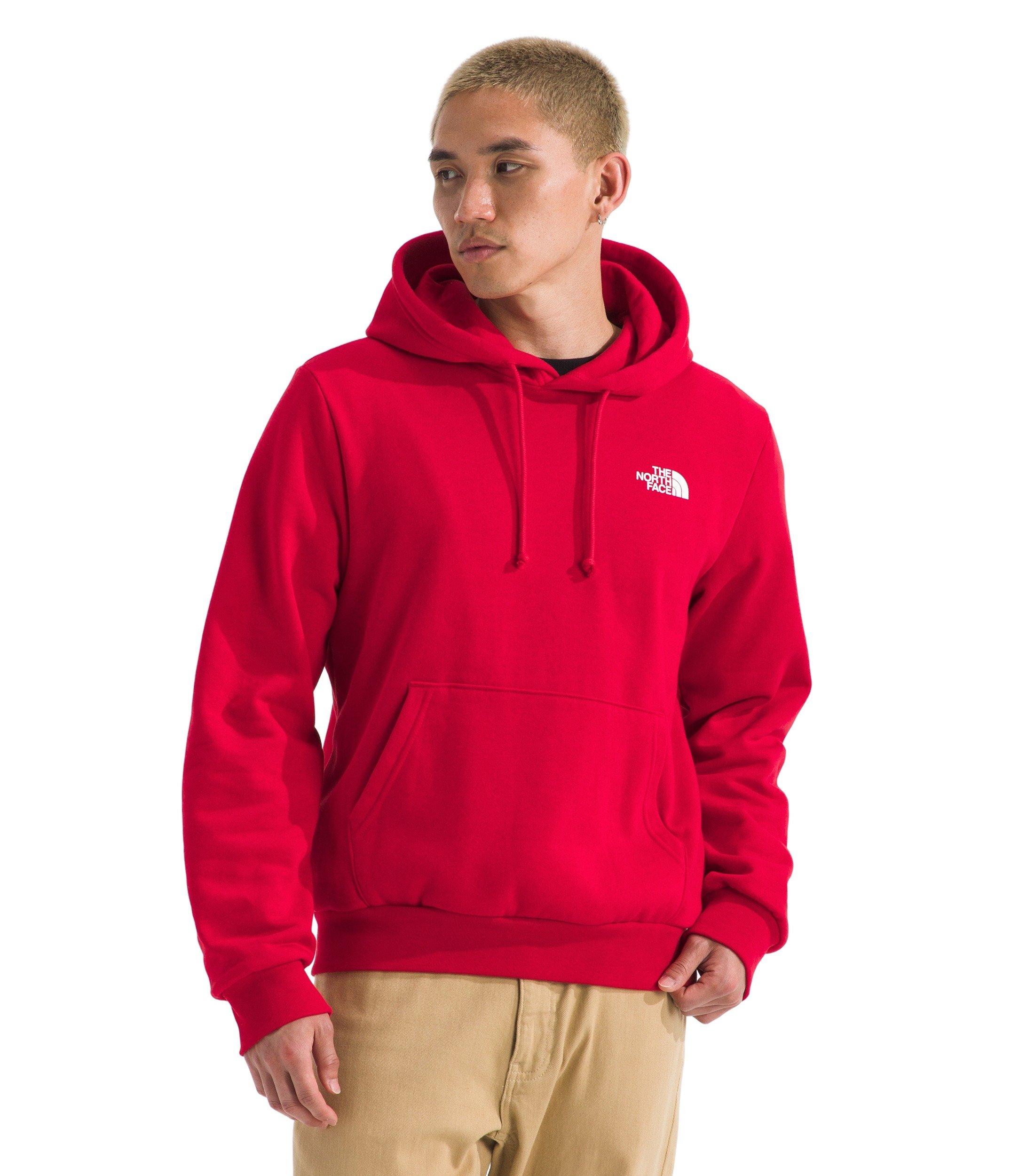 (取寄) ノースフェイス メンズ エボリューション ボックス NSE ブーディ The North Face men Evolution Box Nse Hoodie TNF Red The North Face Evolution Box NSE Men's Graphic Logo Hoodie - Red