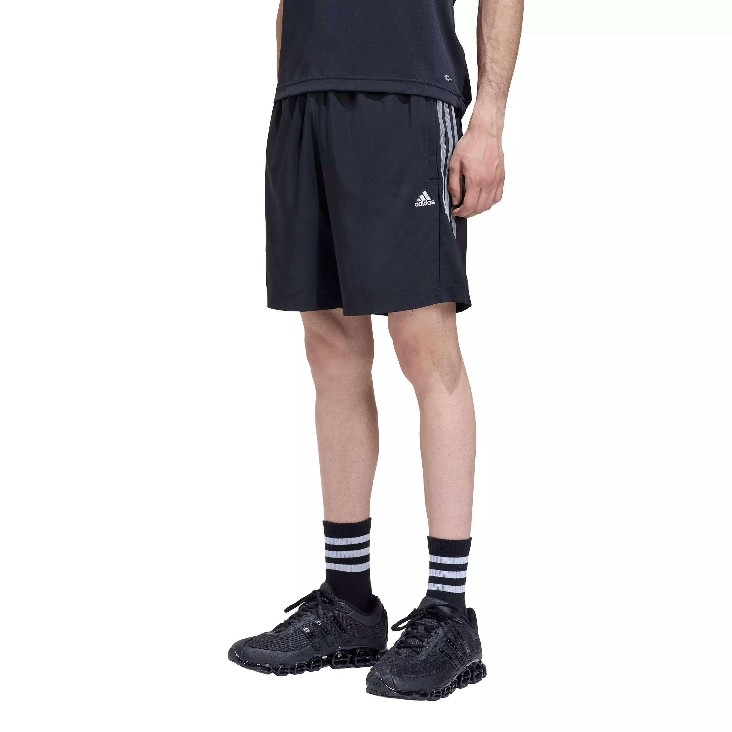 adidas Originals Men's Lightweight Regular Fit Shorts - Black - BLACK