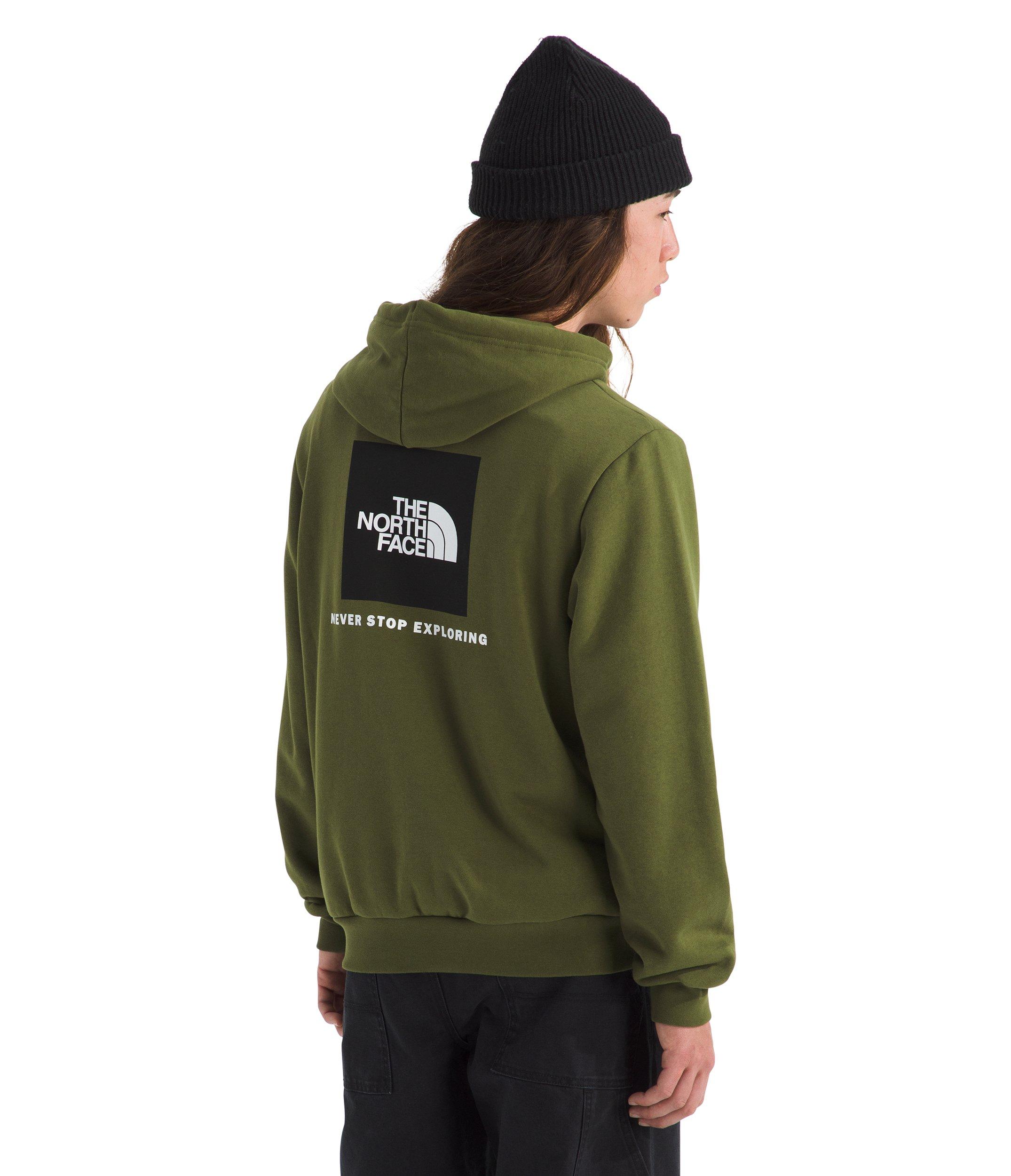 The North Face Men's Evolution Box NSE Hoodie - Green - GREEN Thumbnail View 2