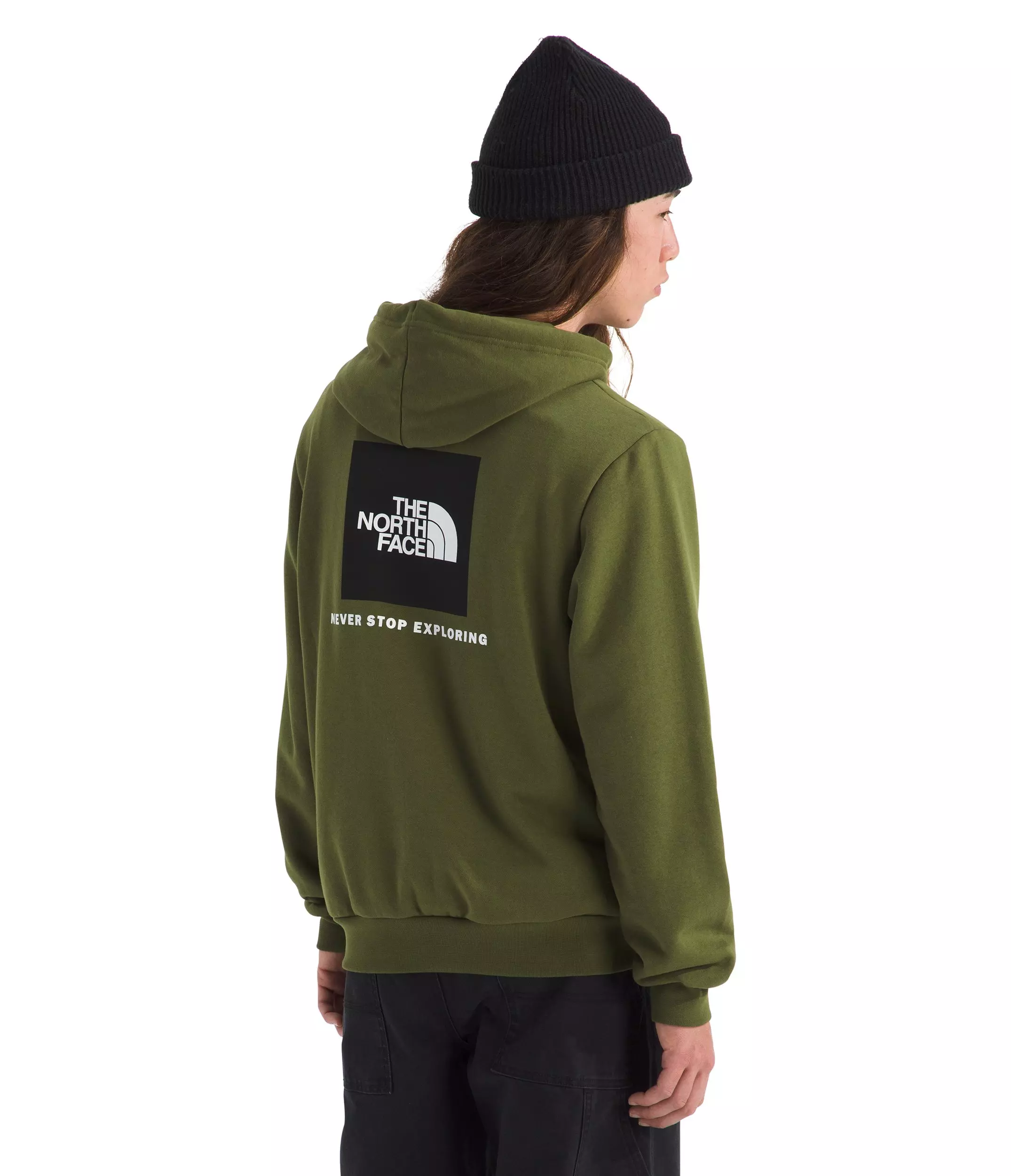 The North Face Men's Evolution Box NSE Hoodie - Green - GREEN