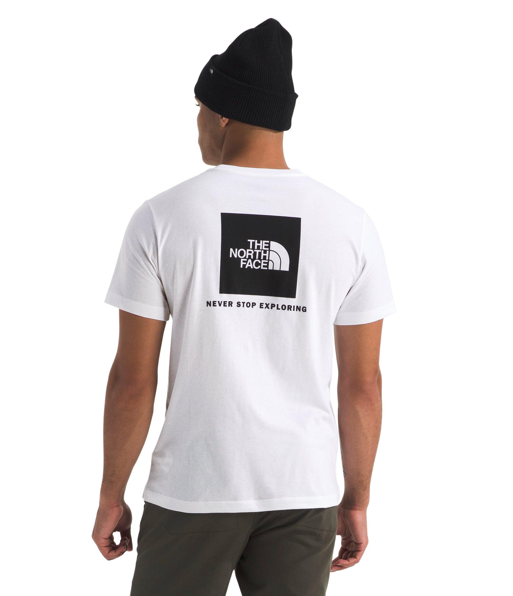 The North Face Men's Evolution Box NSE Short Sleeve Tee - White - WHITE Thumbnail View 2