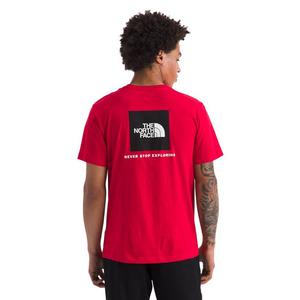 The North Face Men's Evolution Box NSE Short Sleeve Tee - Red