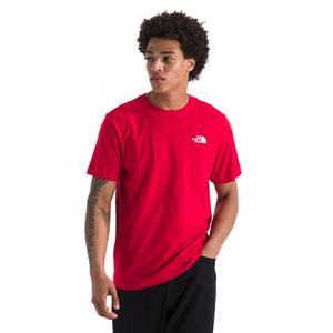 The North Face Men's Evolution Box NSE Short Sleeve Tee - Red