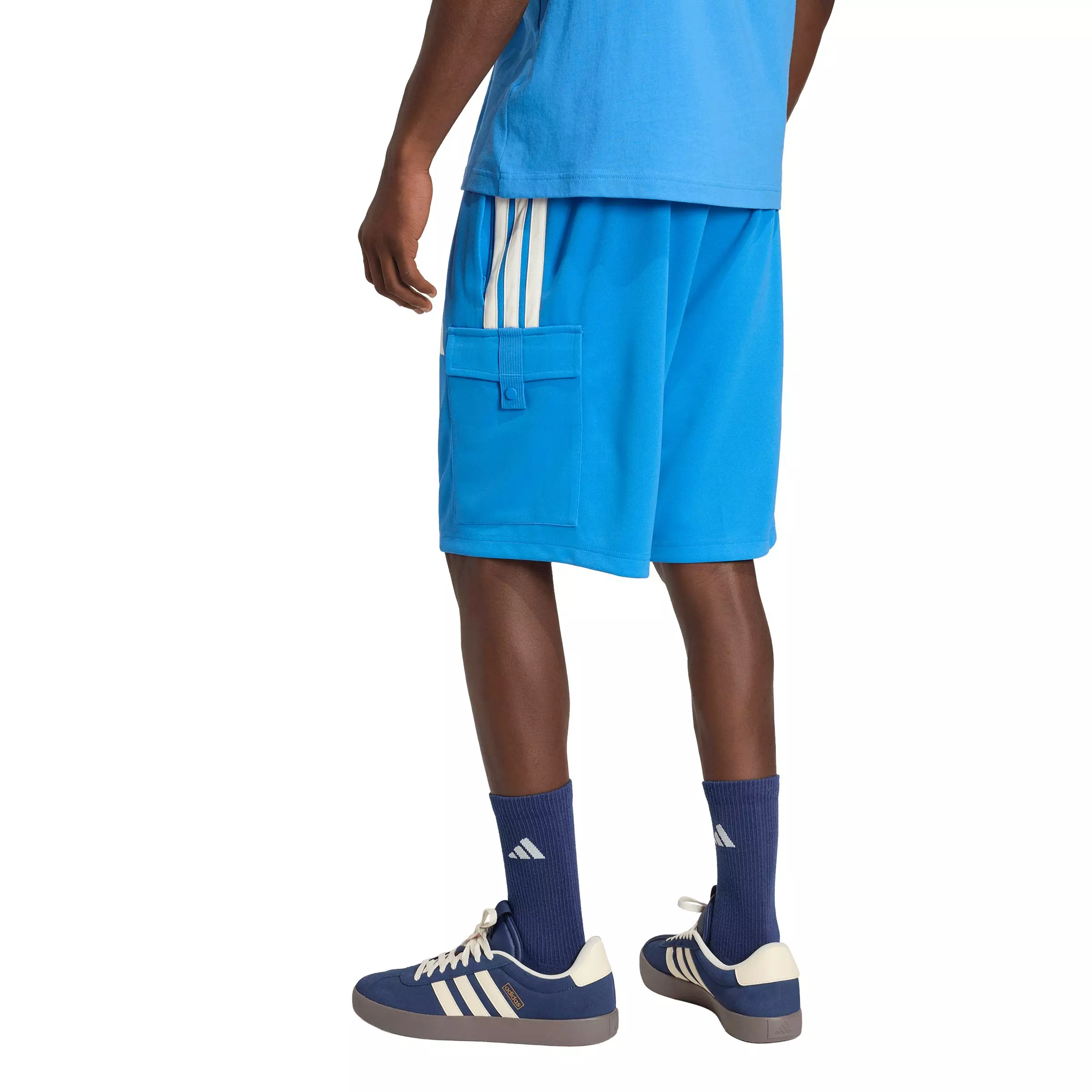 adidas Men's Tiro Cargo Shorts - Blue - BLUE