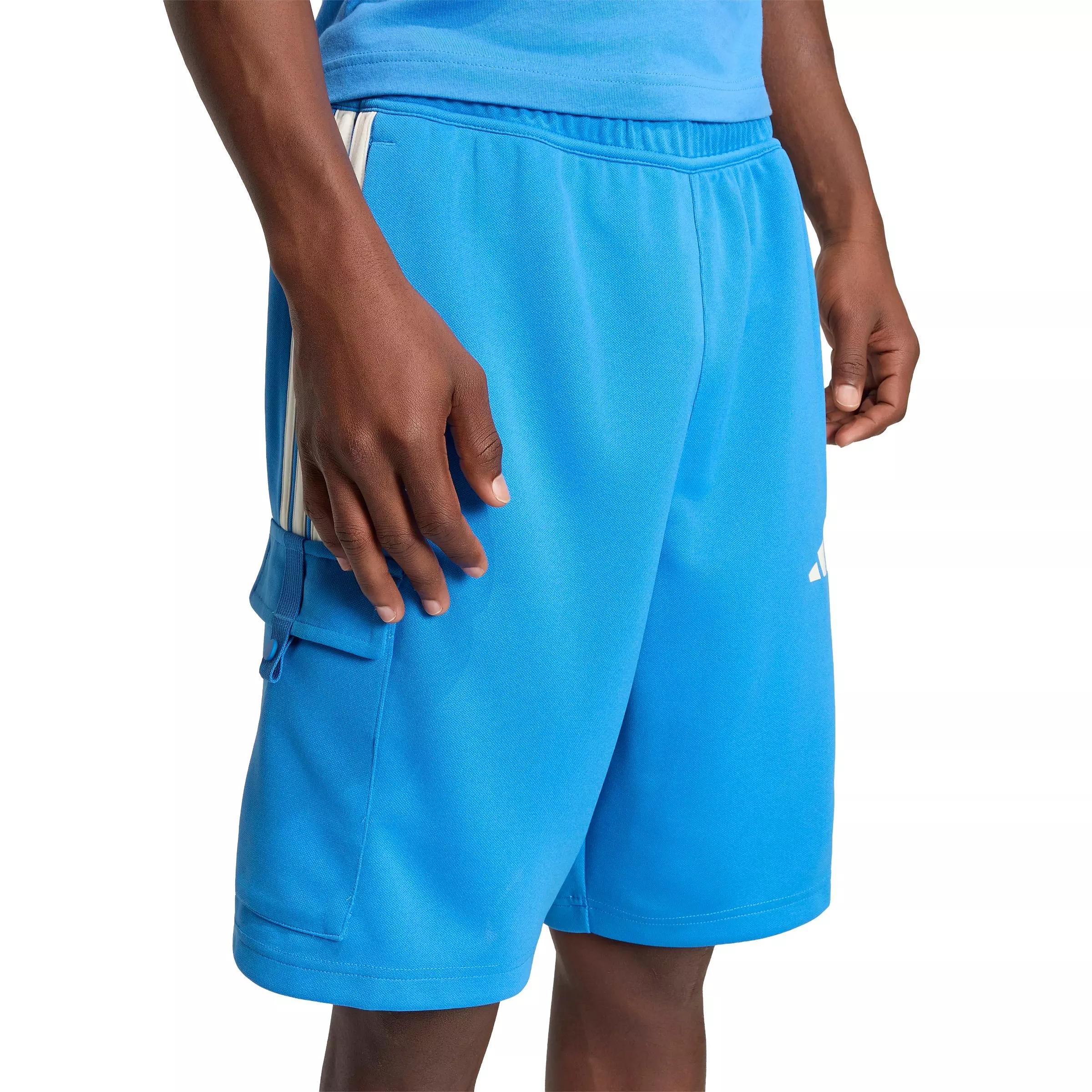 adidas Men's Tiro Cargo Shorts - Blue - BLUE
