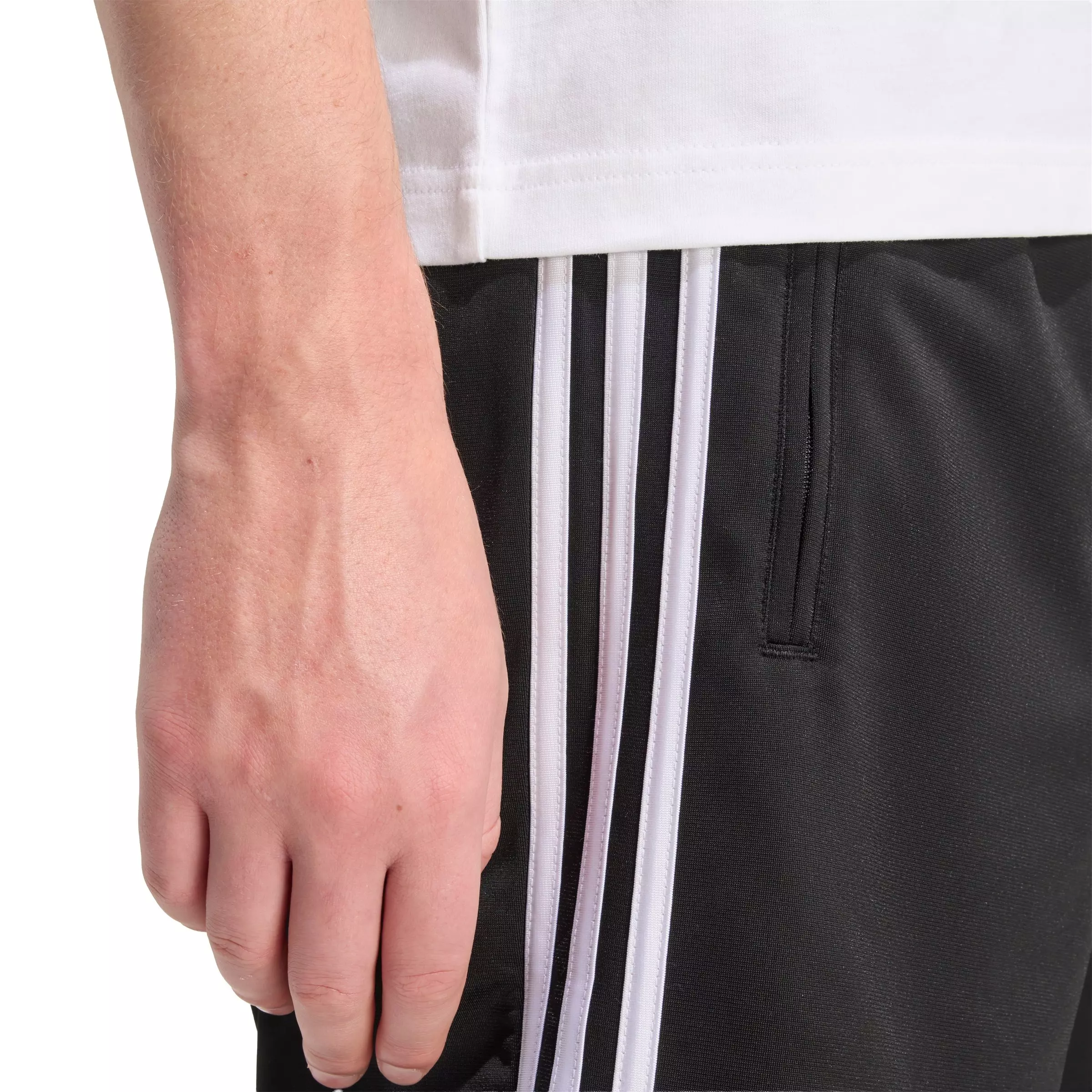 adidas Originals Men's Firebird Shorts - Black - BLACK