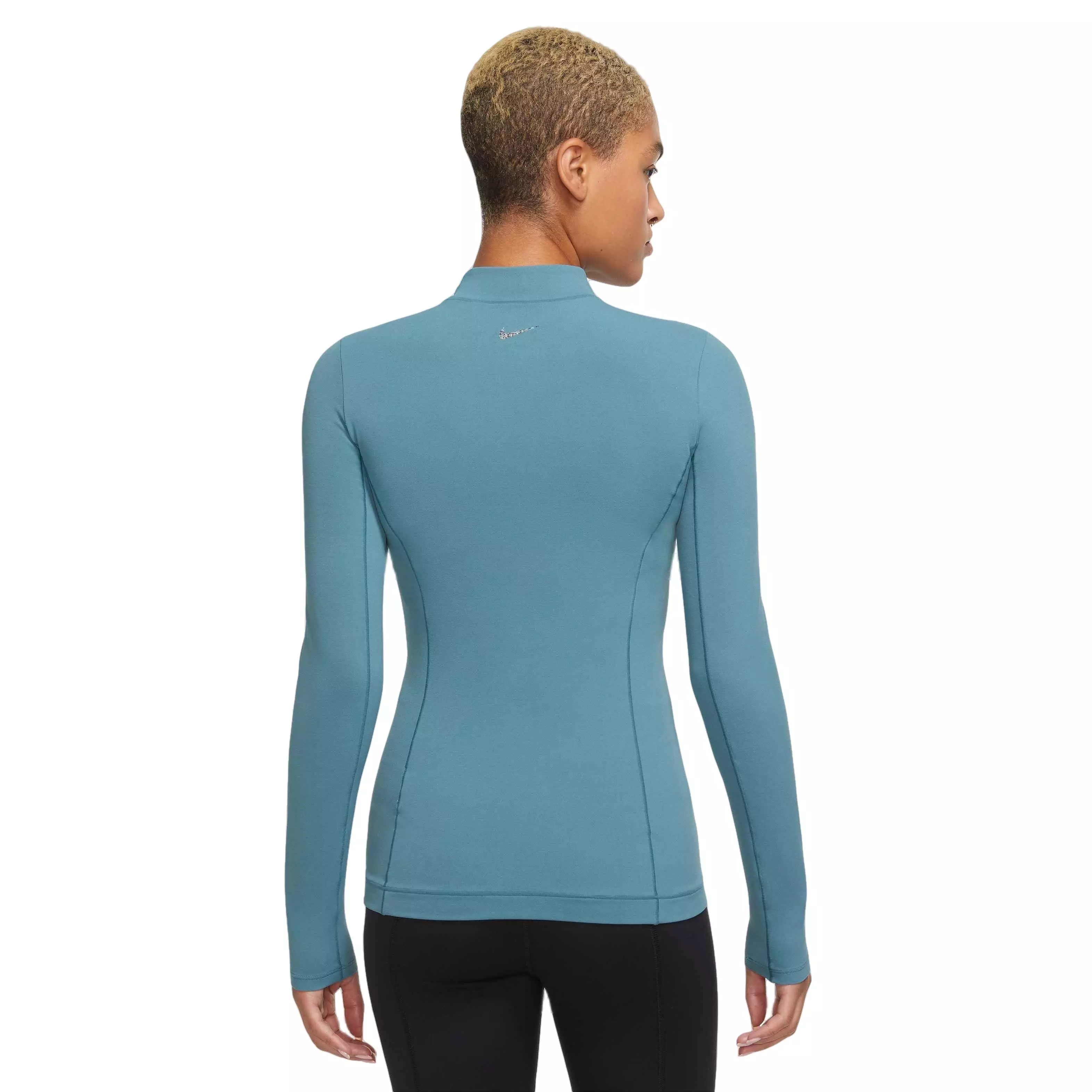 Nike Women's Yoga Dri-FIT Luxe Fitted Jacket - Natural Green - AQUA