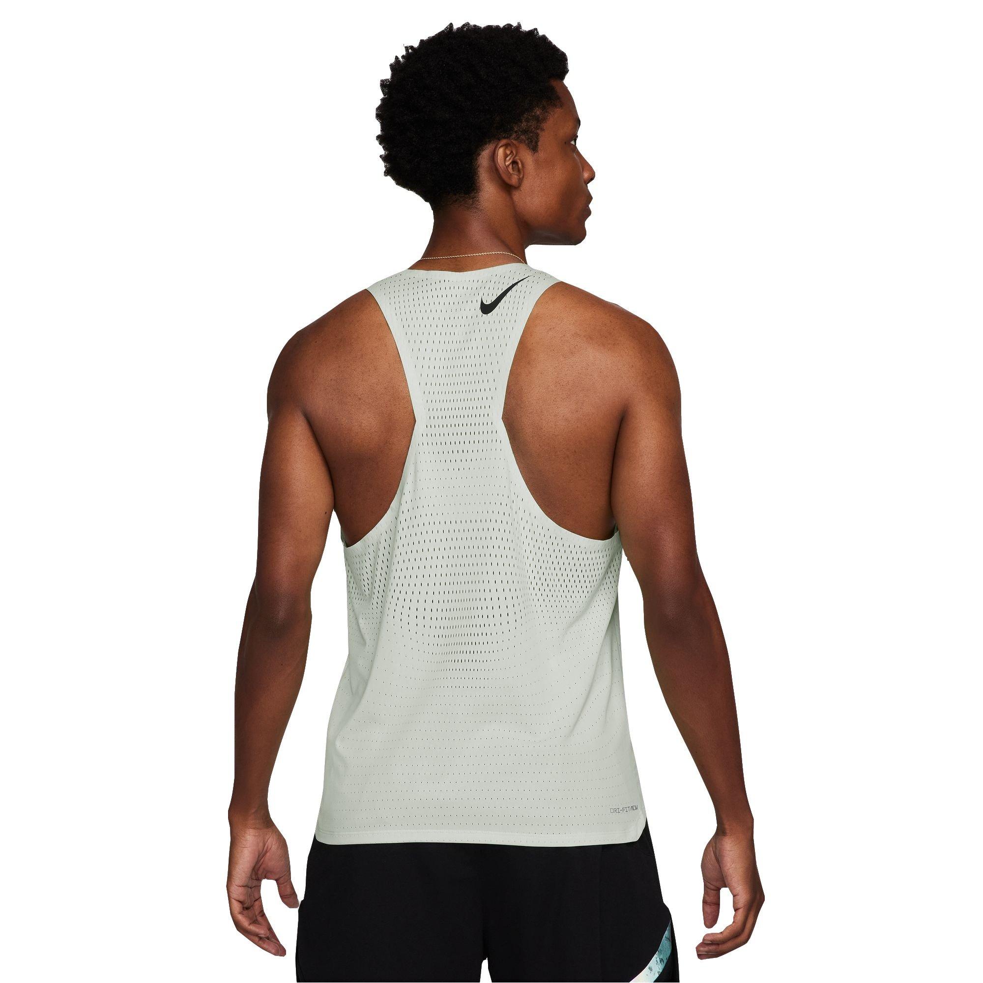 Nike Men's ​Dri-FIT ADV AeroSwift Racing Singlet - Pink - Hibbett