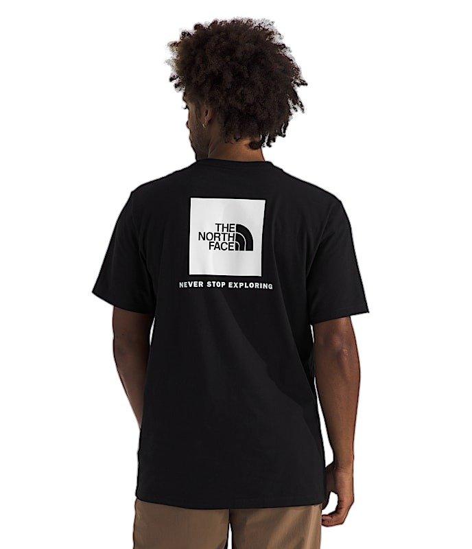 The North Face Men's Evolution Box NSE Short Sleeve Tee - Black/White - BLACK/WHITE Thumbnail View 2