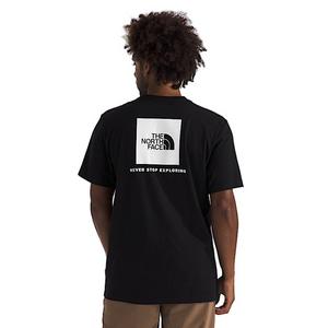 The North Face Men's Evolution Box NSE Short Sleeve Tee - Black/White