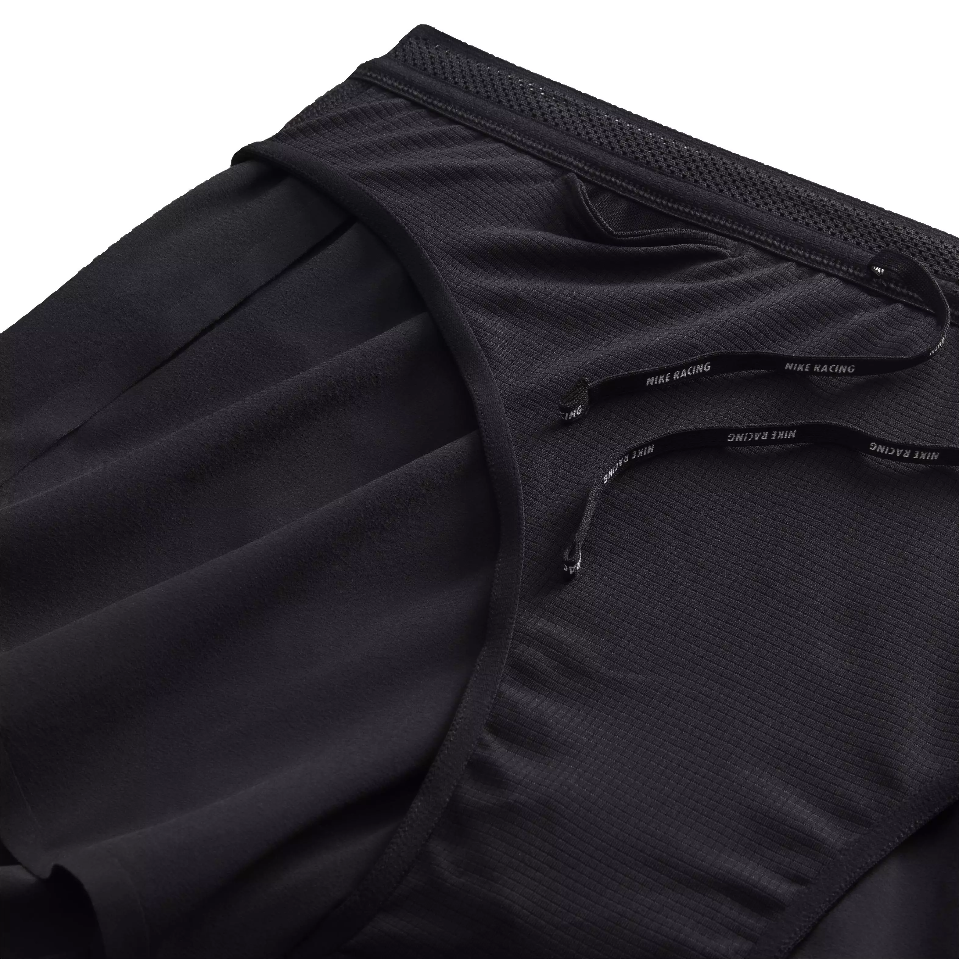 Nike Men's AeroSwift Dri-FIT ADV 4" Brief-Lined Running Shorts - Black - BLACK