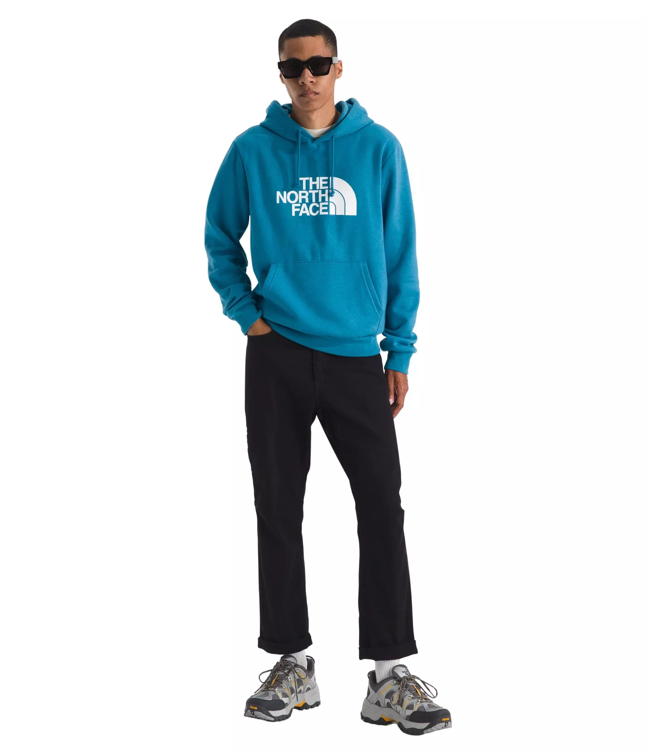 The North Face Men's Evolution Half Dome Regular Hoodie - Blue - BLUE