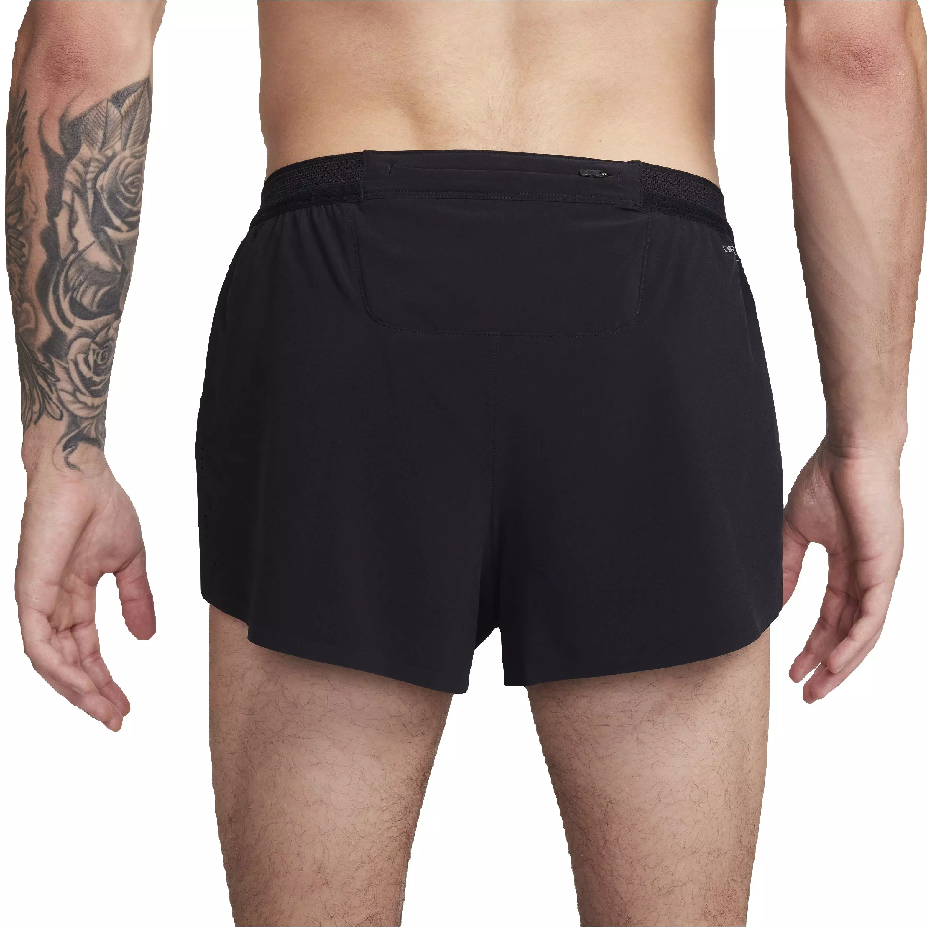Nike Men's AeroSwift Dri-FIT ADV 2" Brief-Lined Running Shorts - BLACK