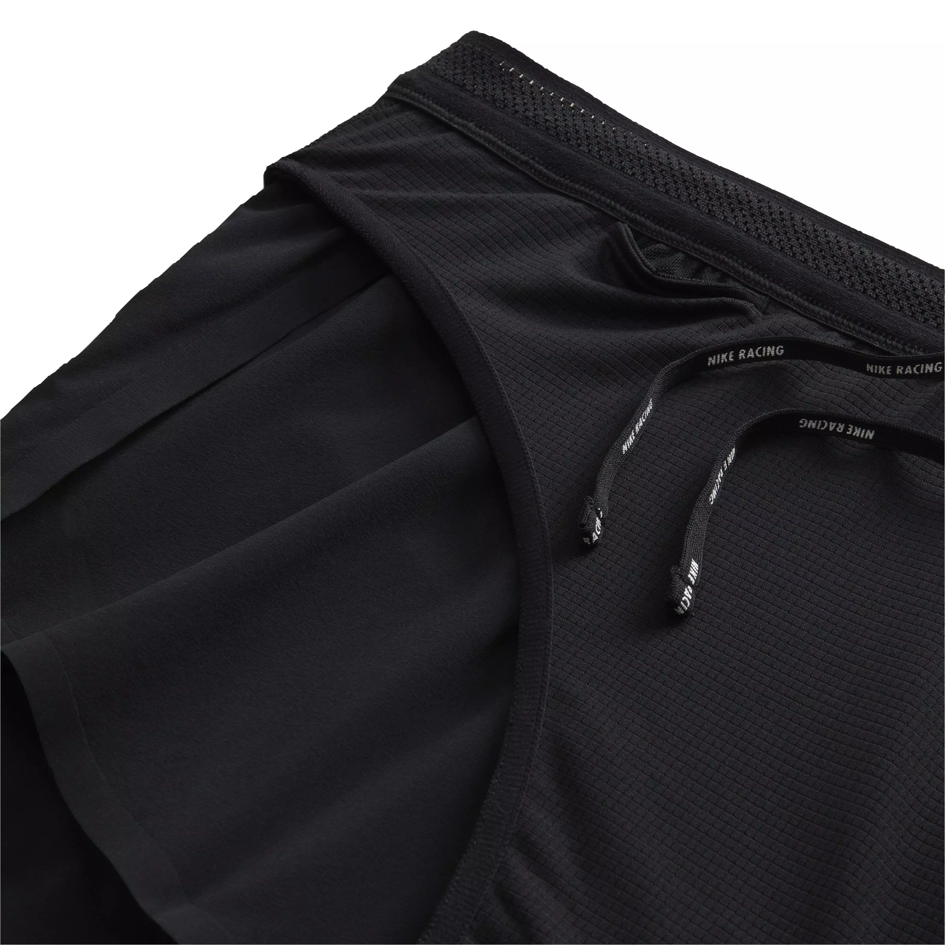 Nike Men's AeroSwift Dri-FIT ADV 2" Brief-Lined Running Shorts - BLACK