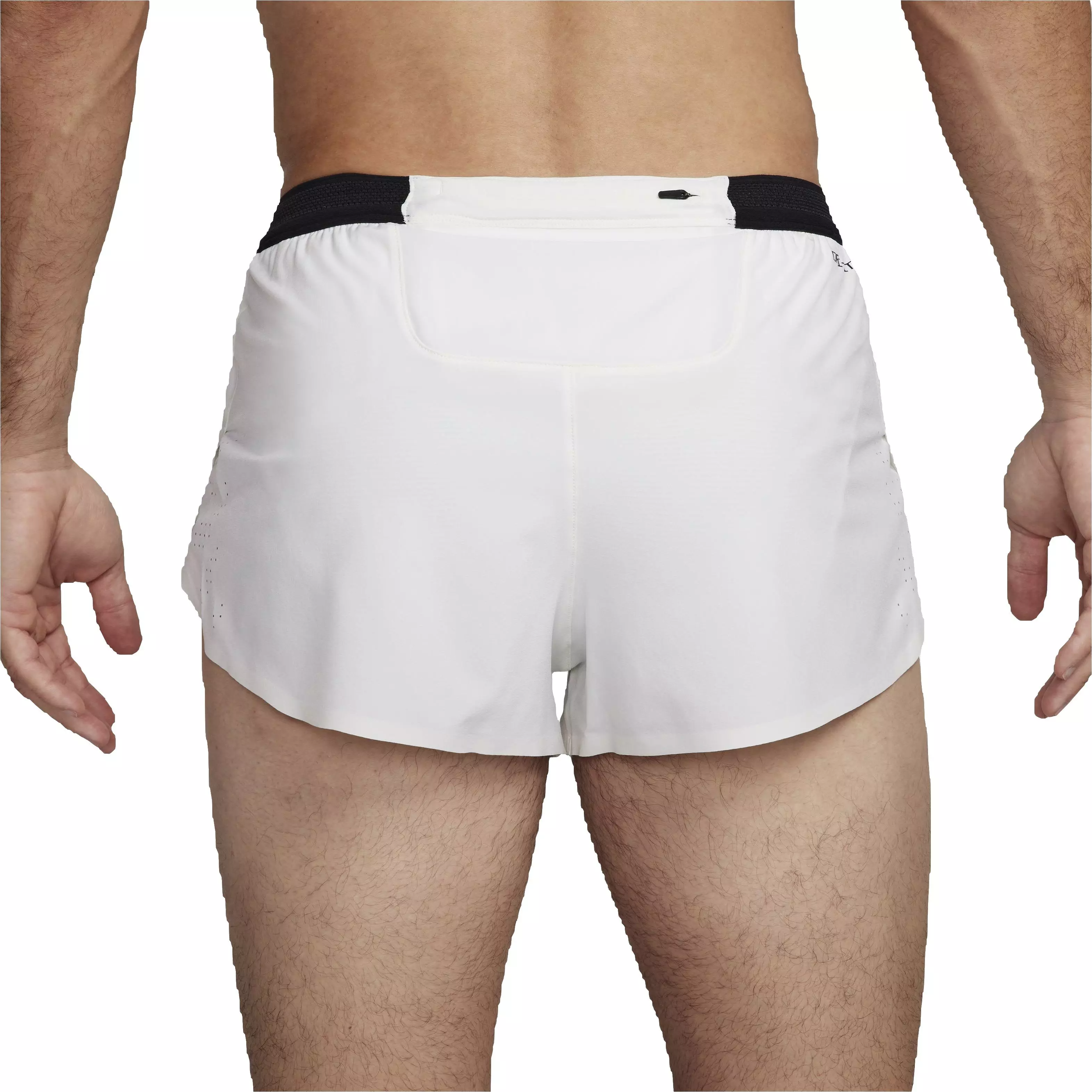 Nike Men's AeroSwift Dri-FIT ADV 2" Brief-Lined Running Shorts - WHITE