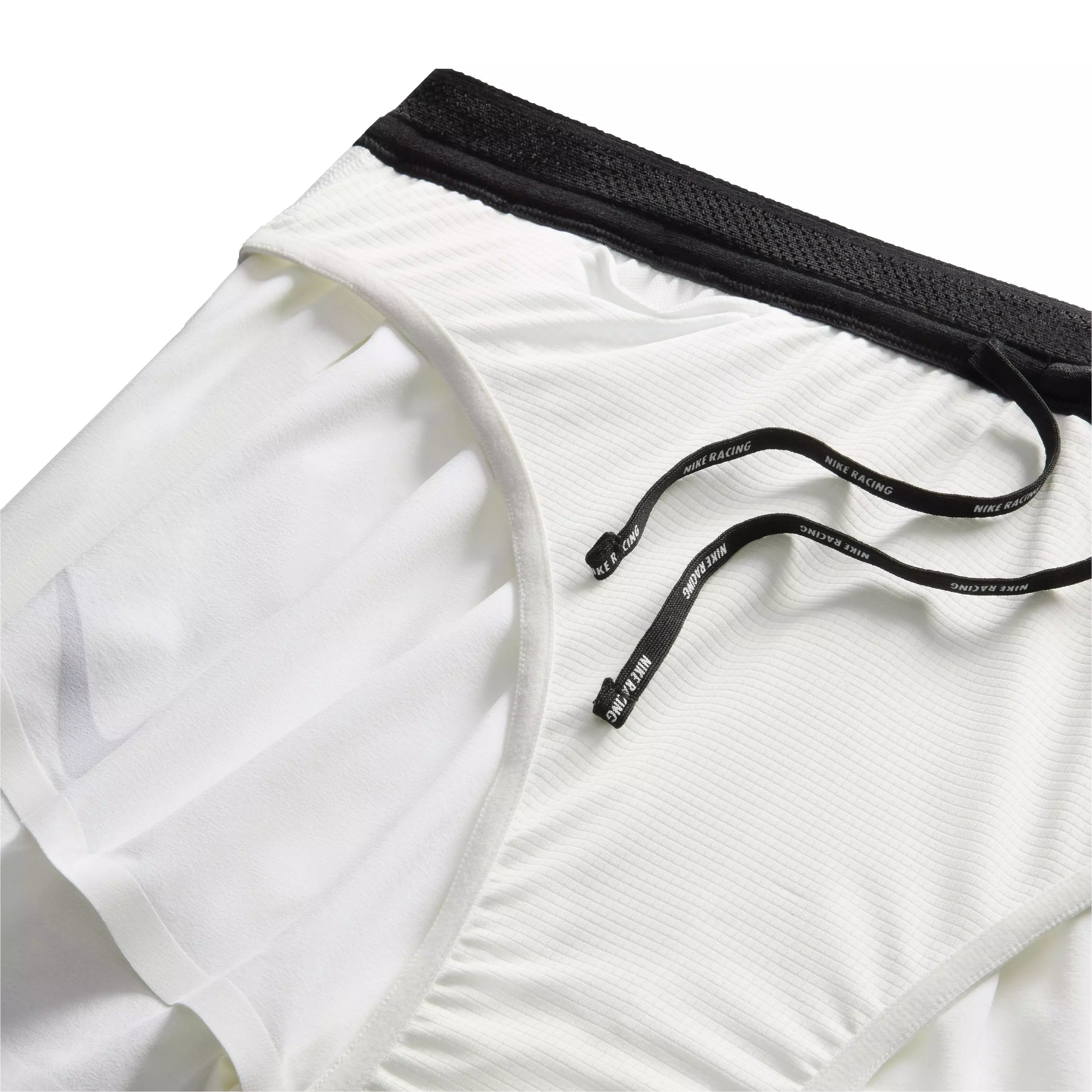 Nike Men's AeroSwift Dri-FIT ADV 2" Brief-Lined Running Shorts - WHITE