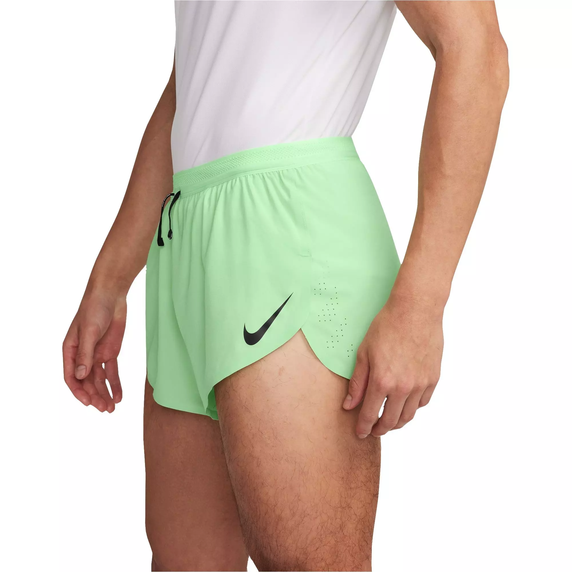 Nike Men's AeroSwift Dri-FIT ADV 2" Brief-Lined Running Shorts - GREEN