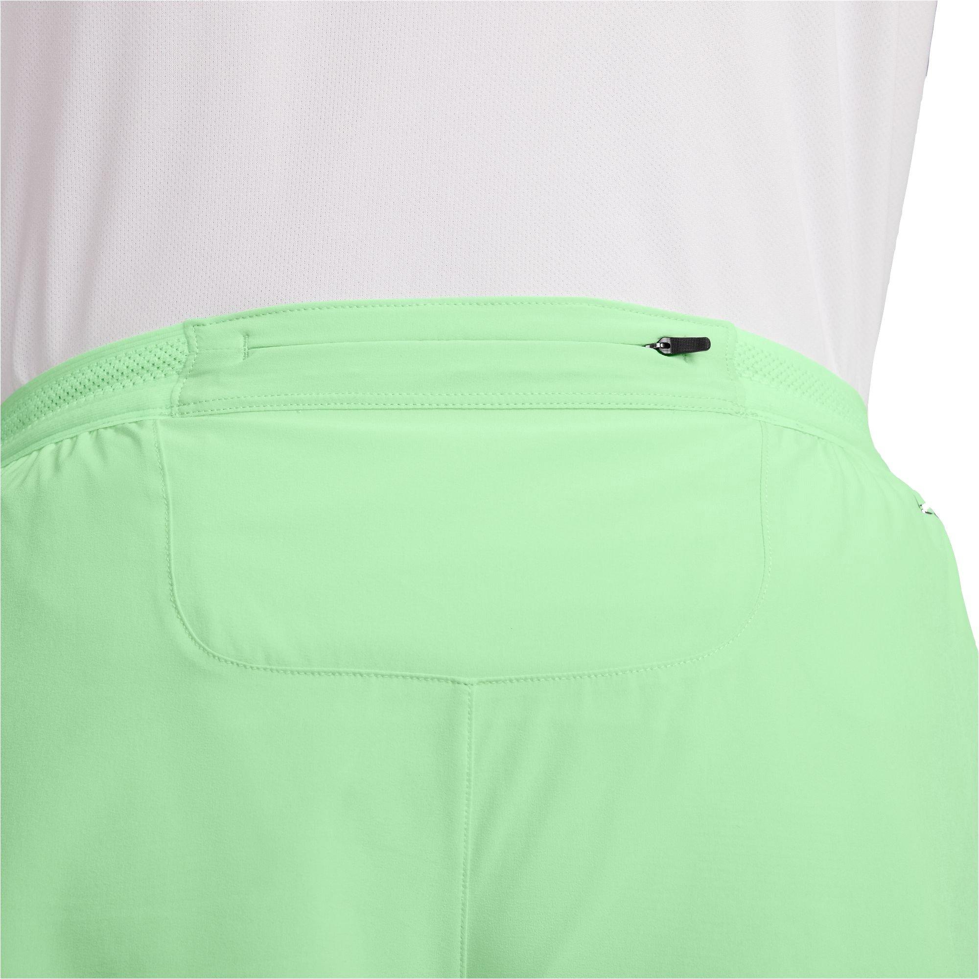 Nike Men's AeroSwift Dri-FIT ADV 2" Brief-Lined Running Shorts - GREEN Thumbnail View 4
