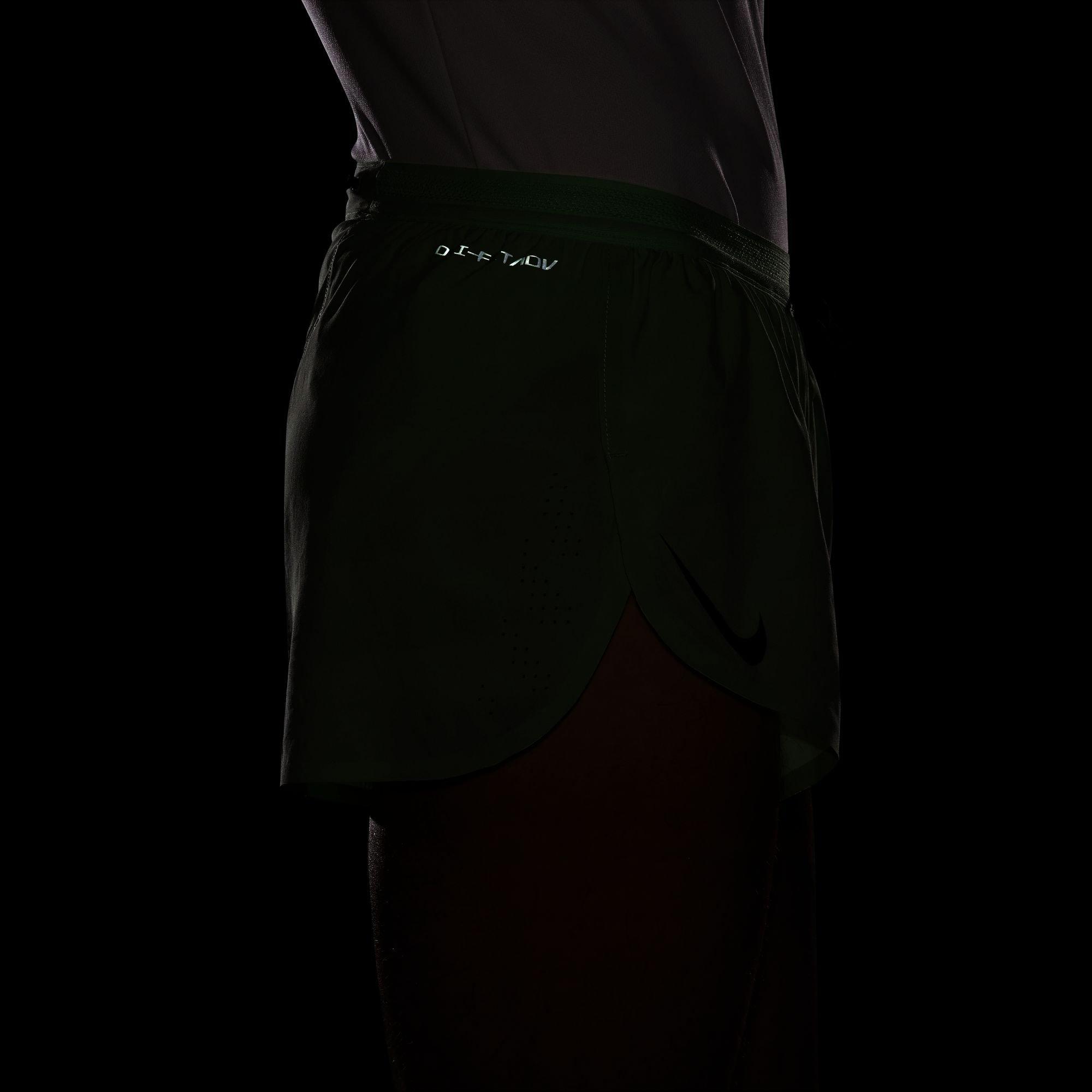 Nike Men's AeroSwift Dri-FIT ADV 2" Brief-Lined Running Shorts - GREEN Thumbnail View 5