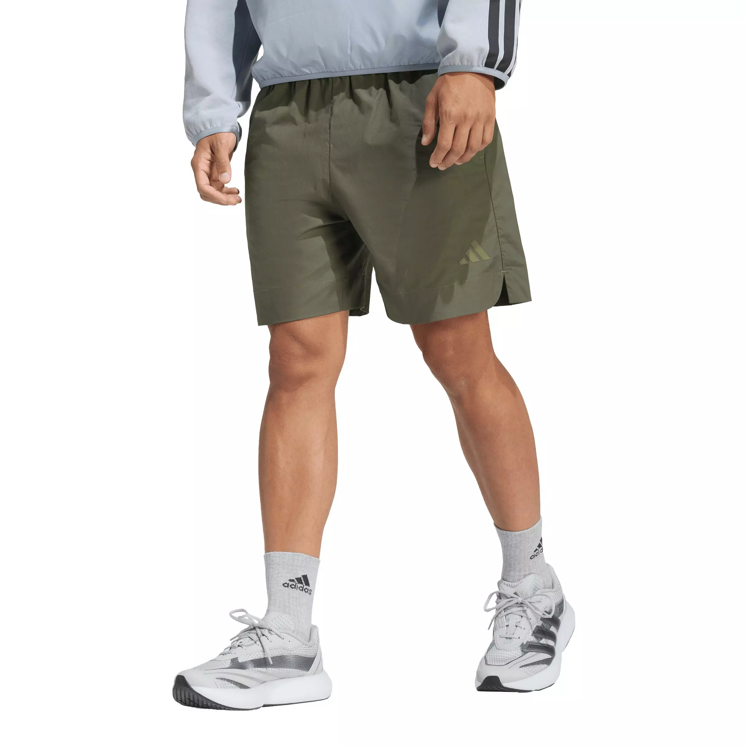 adidas Men's City Tech Woven Shorts - Olive - OLIVE
