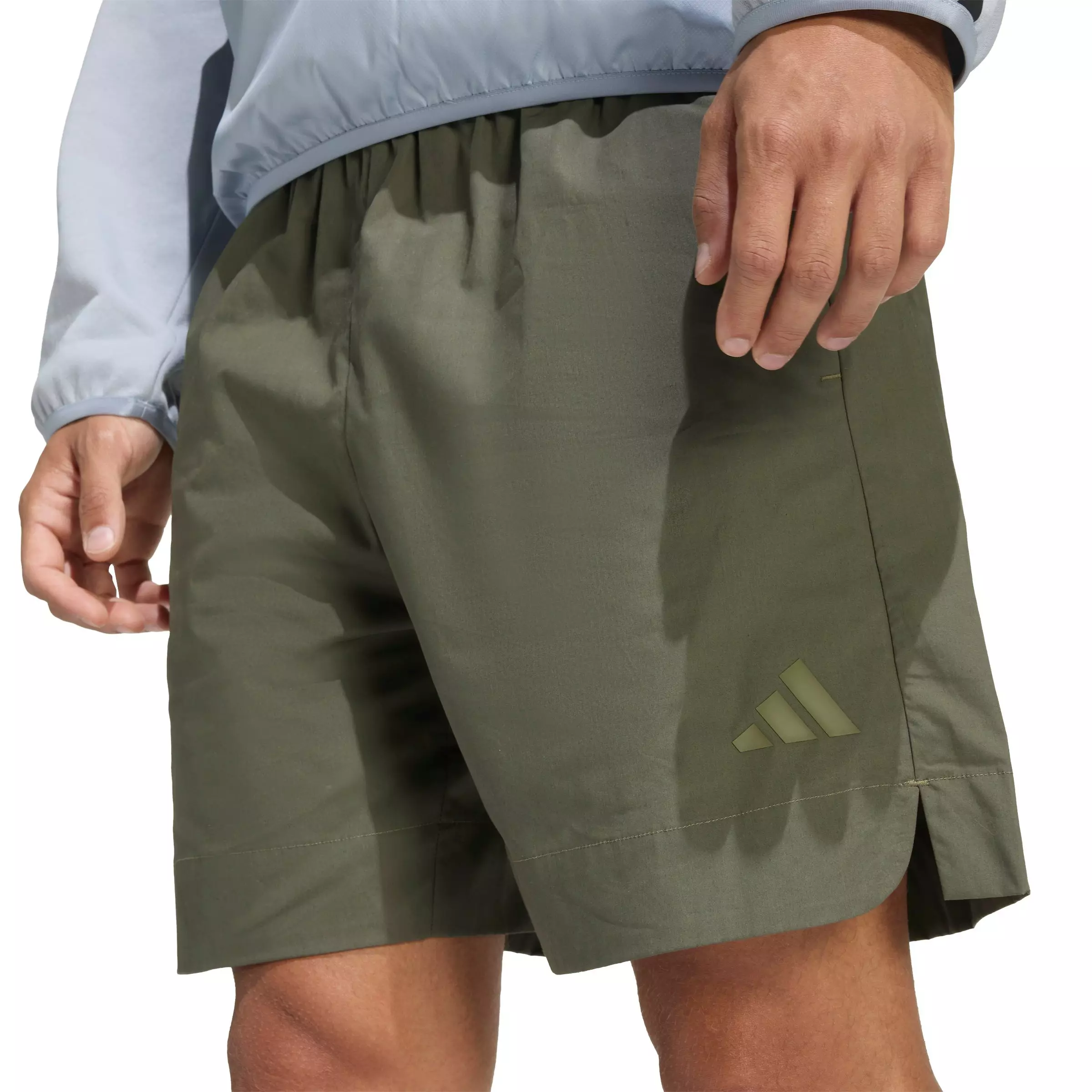 adidas Men's City Tech Woven Shorts - Olive - OLIVE
