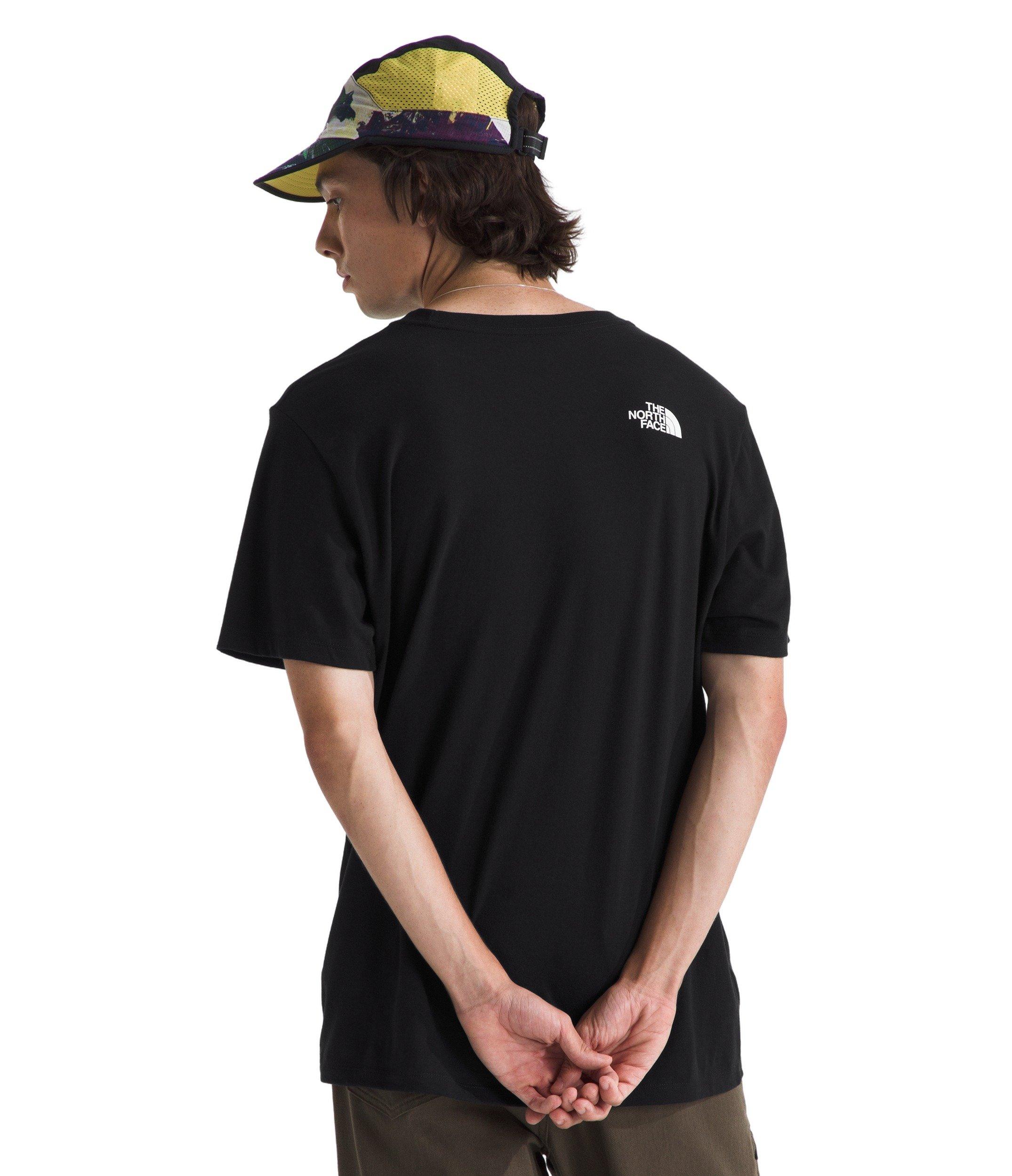 The North Face Men's Core Half Dome T-Shirt - Black/White - BLACK/WHITE Thumbnail View 2