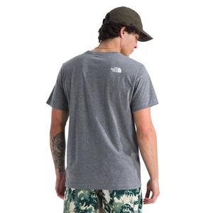 The North Face Men's Core Half Dome T-Shirt - Light Grey/White
