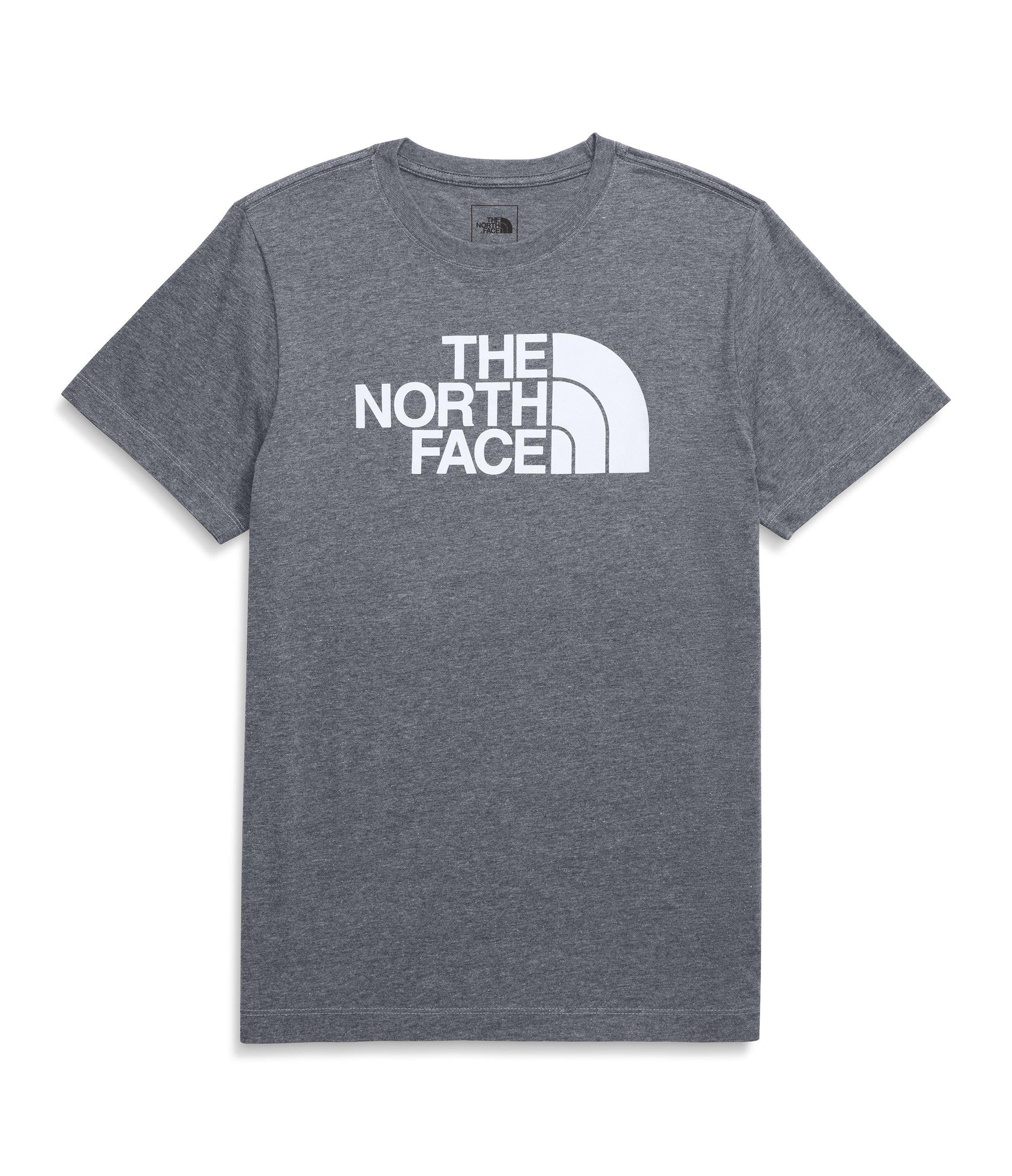 The North Face Men's Core Half Dome T-Shirt - Light Grey/White - LIGHT GREY/WHITE Thumbnail View 4