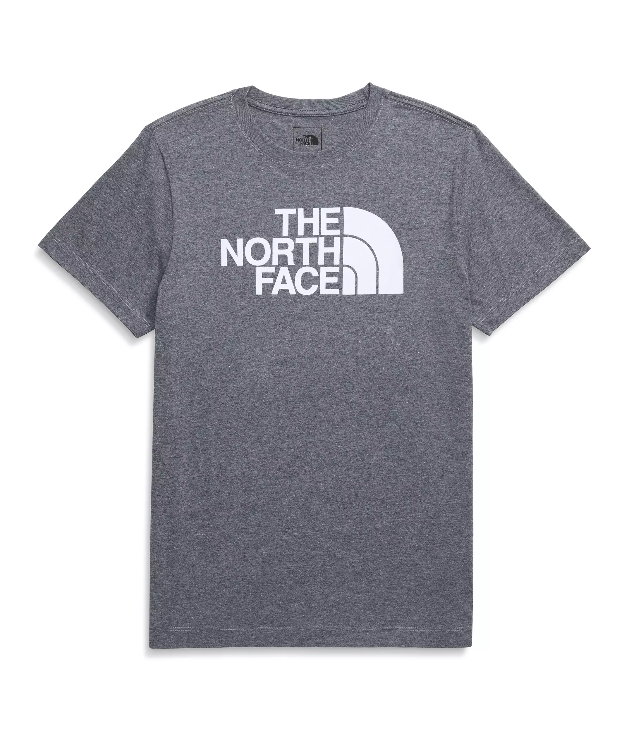 The North Face Men's Core Half Dome T-Shirt - Light Grey/White - LIGHT GREY/WHITE