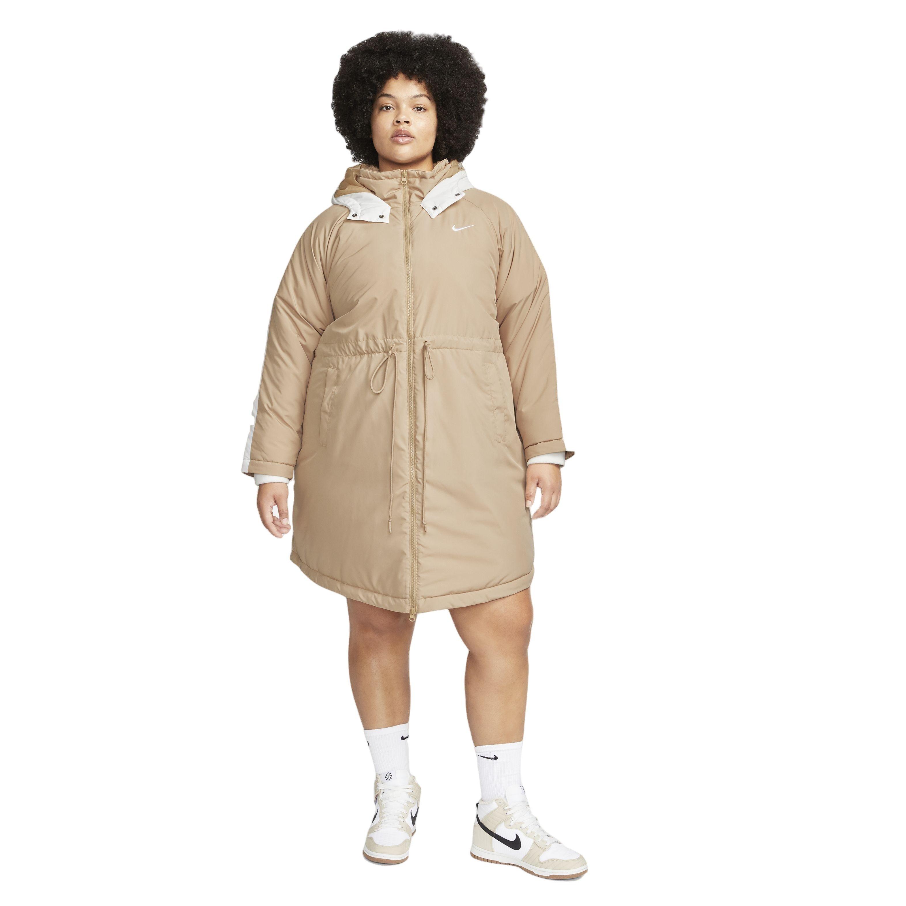 Nike Women's Essential Sportswear Trench Jacket - BROWN Thumbnail View 1