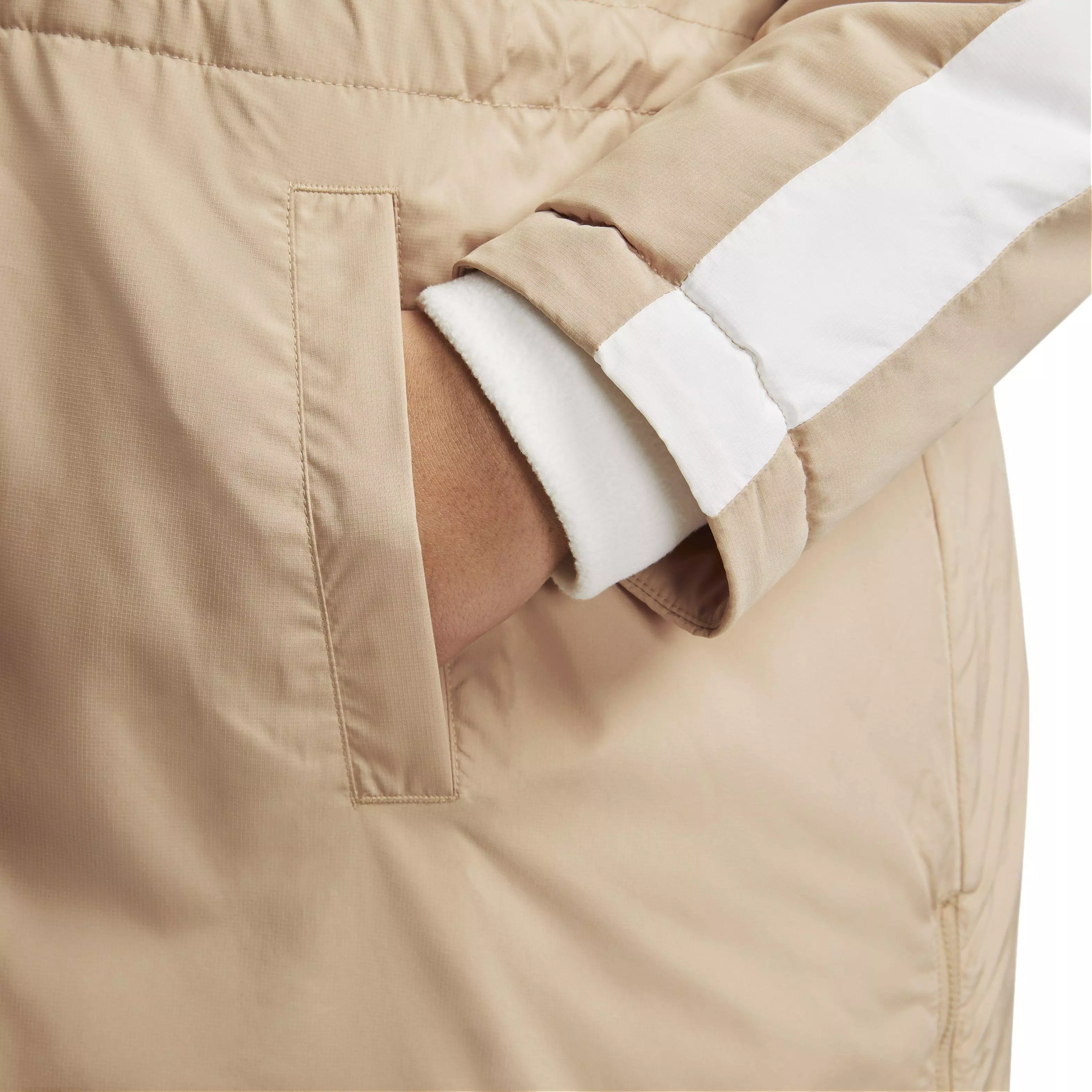 Nike Women's Essential Sportswear Trench Jacket - BROWN