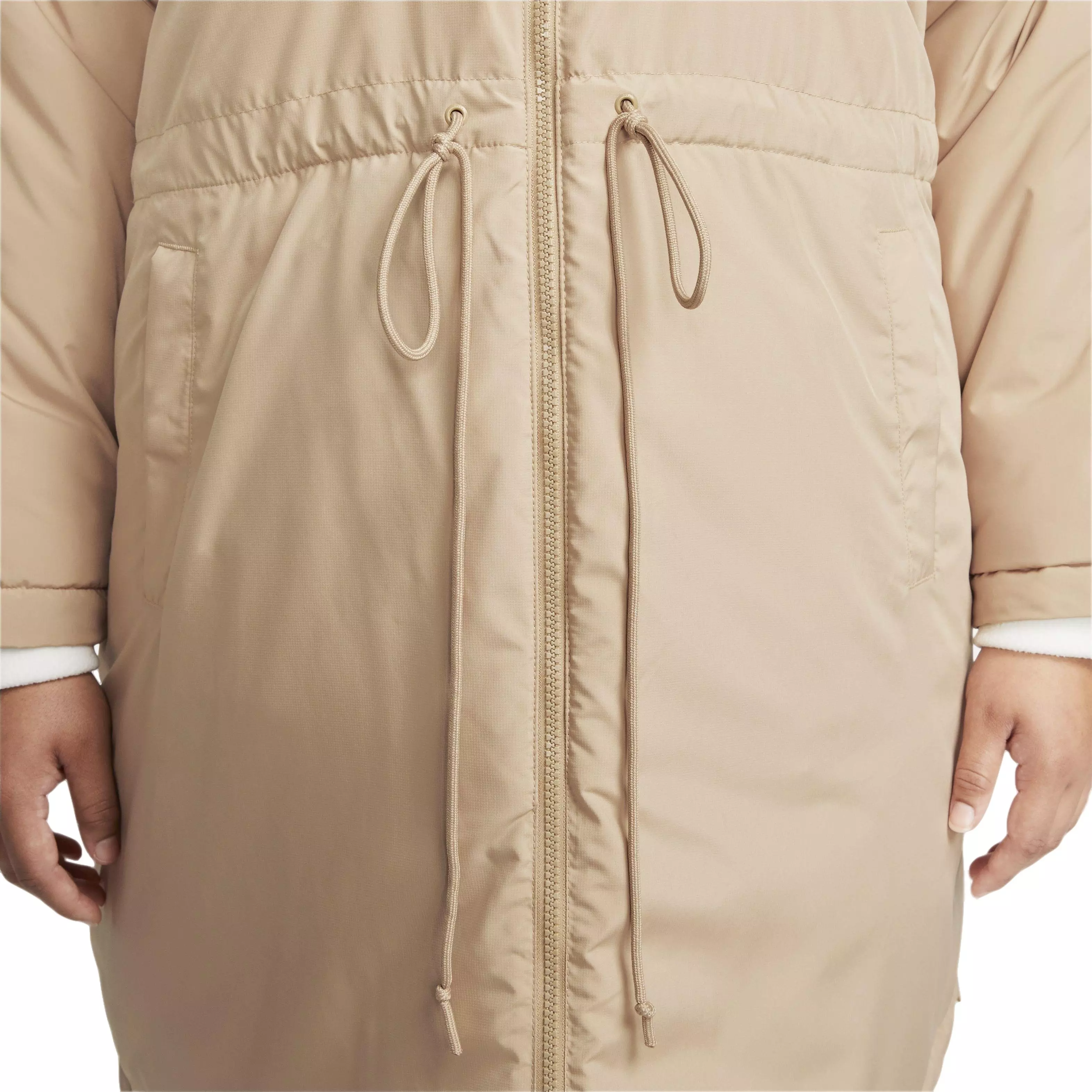 Nike Women's Essential Sportswear Trench Jacket - BROWN