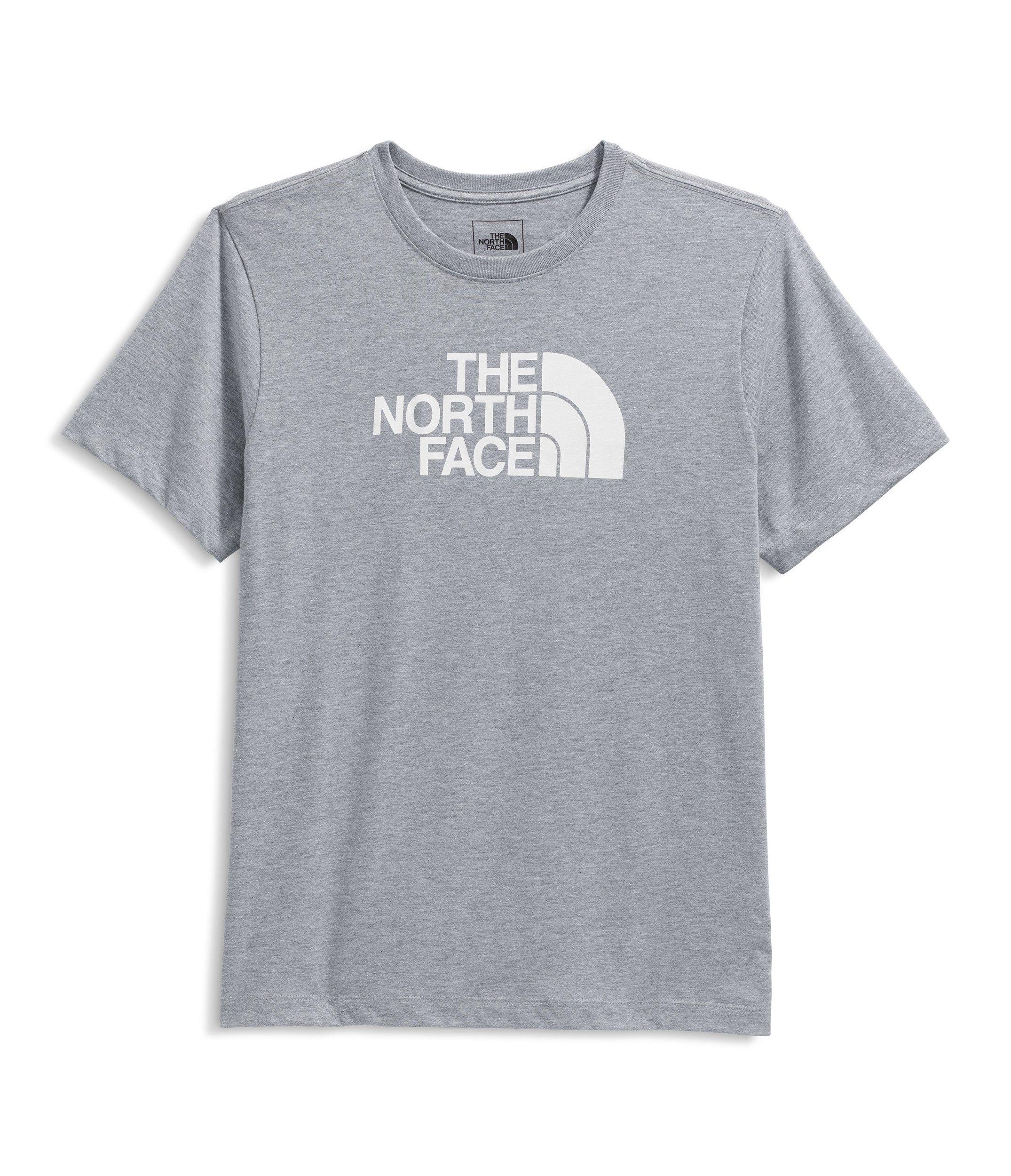 The North Face Men's Core Half Dome T-Shirt - Grey/White - GREY/WHITE Thumbnail View 4