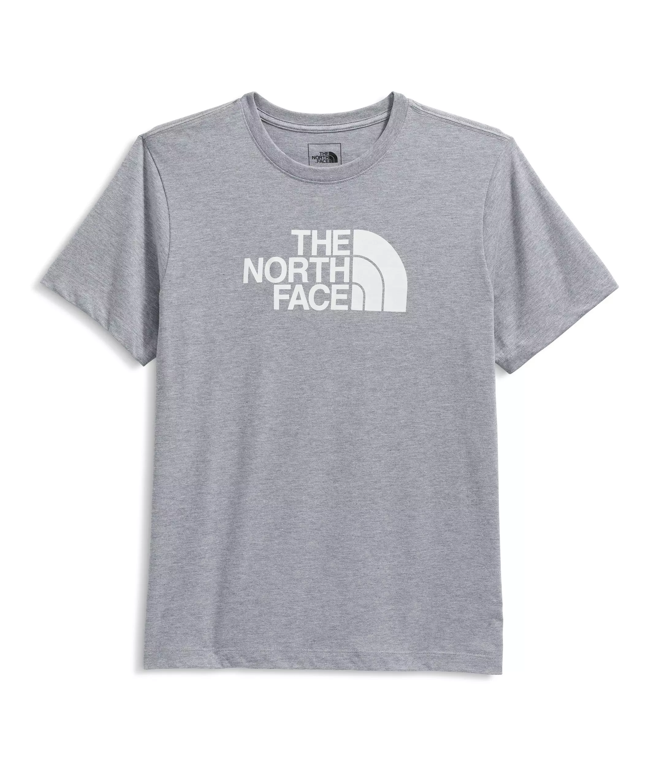 The North Face Men's Core Half Dome T-Shirt - Grey/White - GREY/WHITE