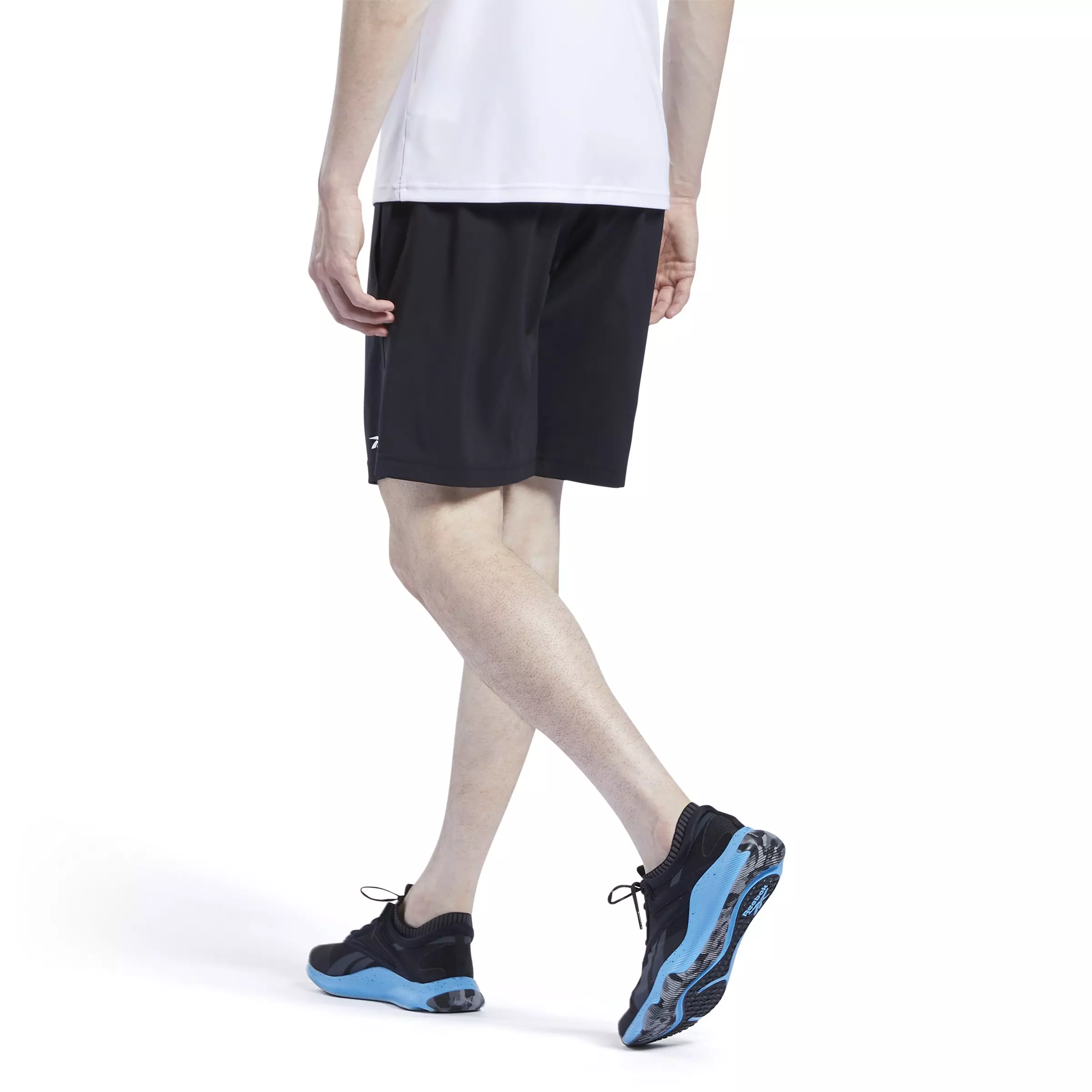 Reebok Men's Workout Ready Woven Shorts-Black - BLACK