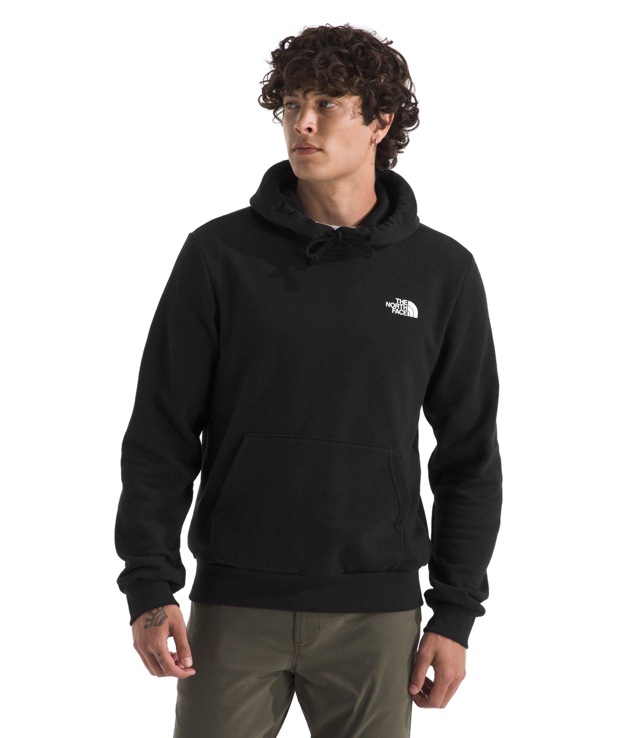 The North Face Men's Evolution Nature Exposure Graphic Hoodie - Black - BLACK Thumbnail View 1