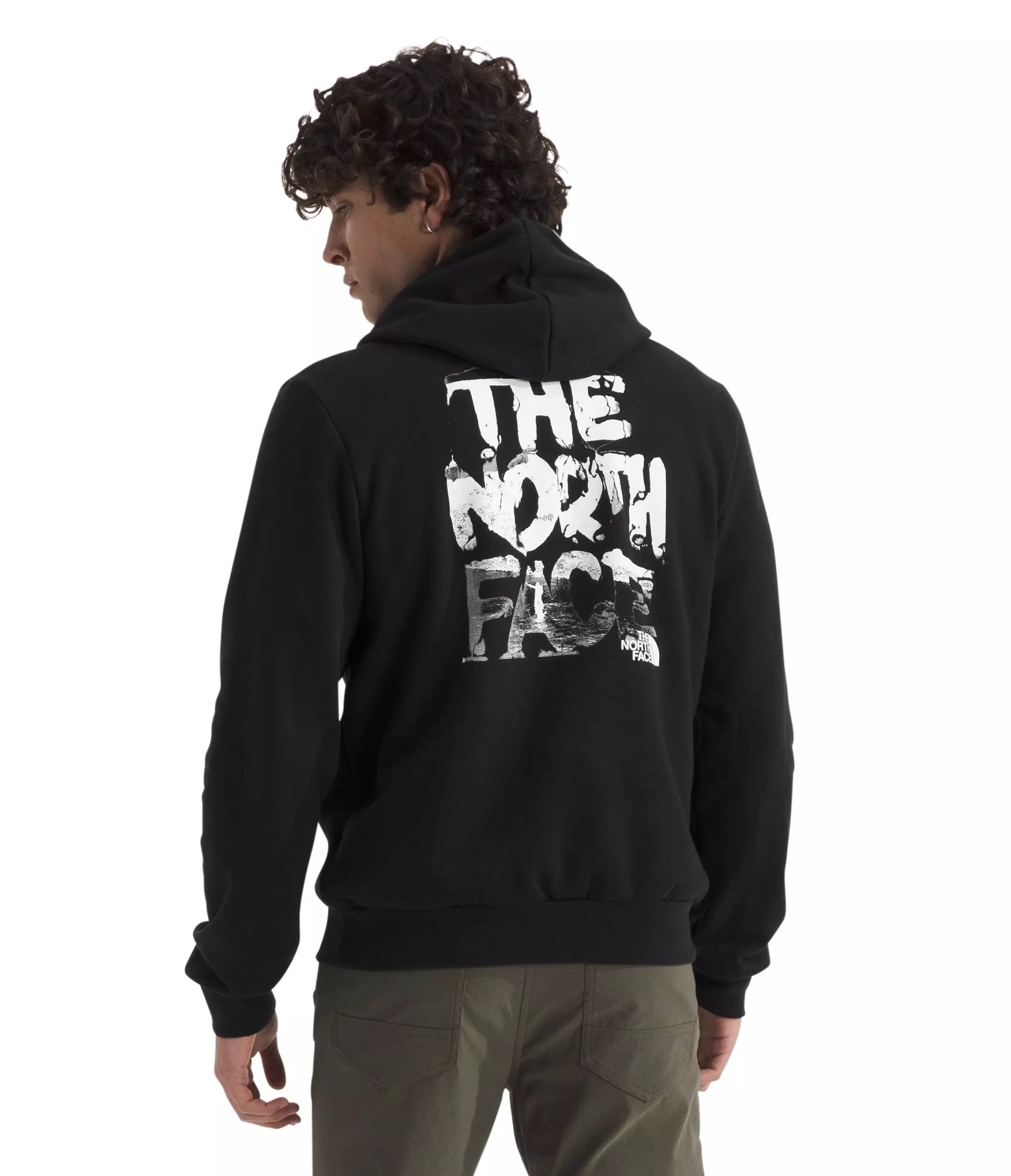 The North Face Men's Evolution Nature Exposure Graphic Hoodie - Black - BLACK