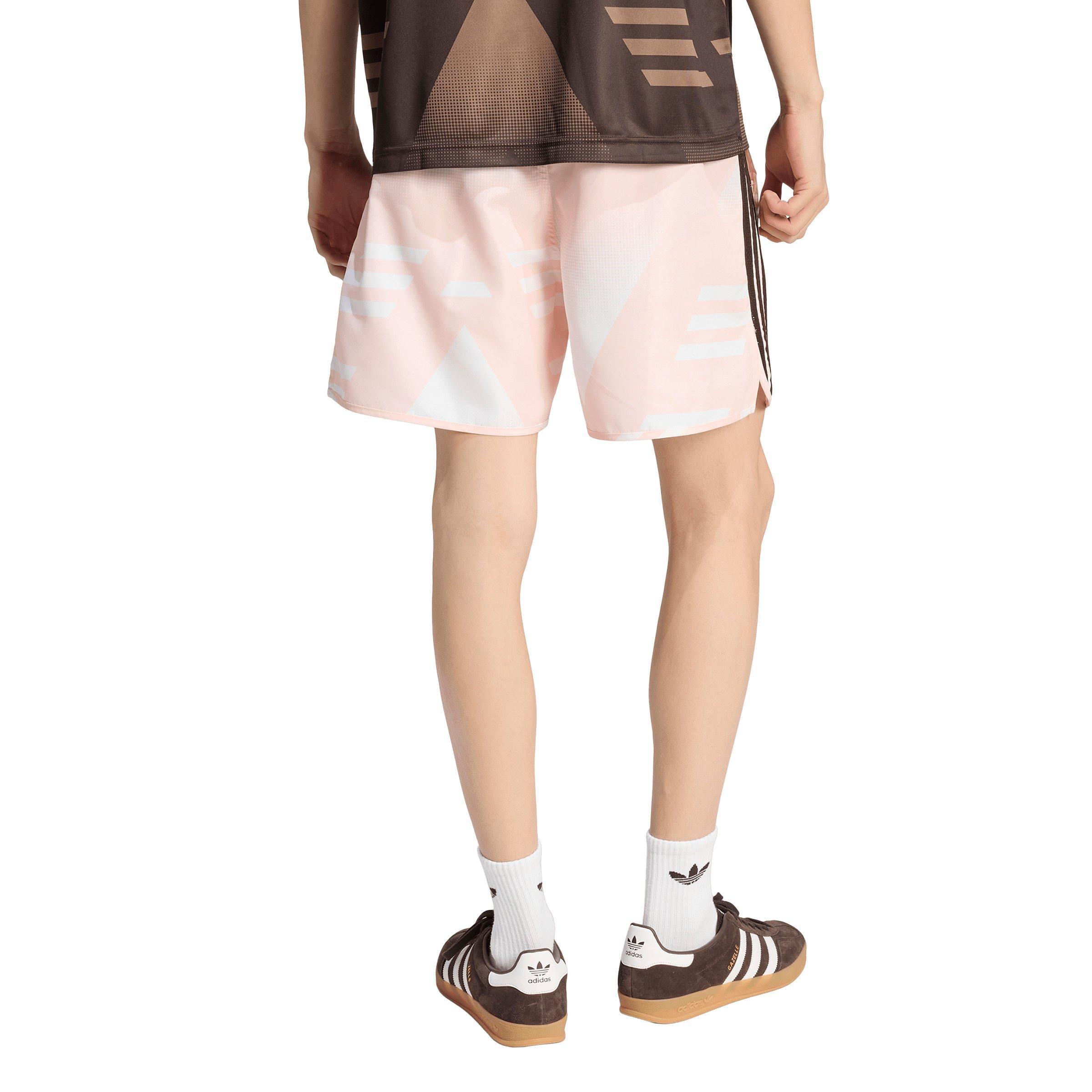 adidas Originals Men's Bruised Banana All-Over-Print Shorts - Pink - PINK Thumbnail View 2