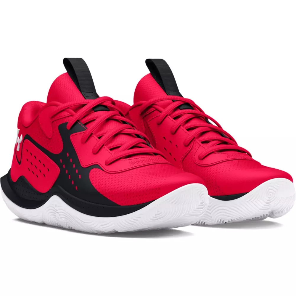 Under Armour Jet '23 "Red/Black/White" Preschool Boys' Basketball Shoe - RED/BLACK/WHITE