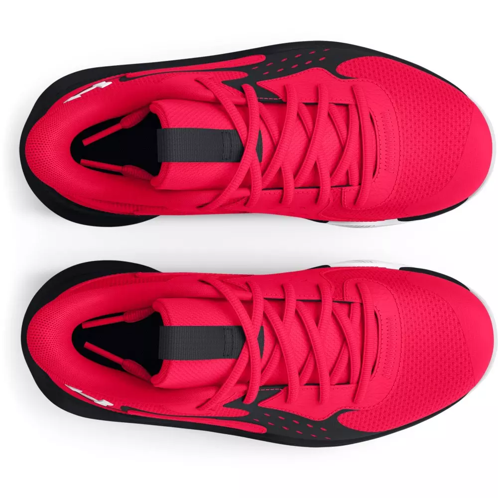 Under Armour Jet '23 "Red/Black/White" Preschool Boys' Basketball Shoe - RED/BLACK/WHITE