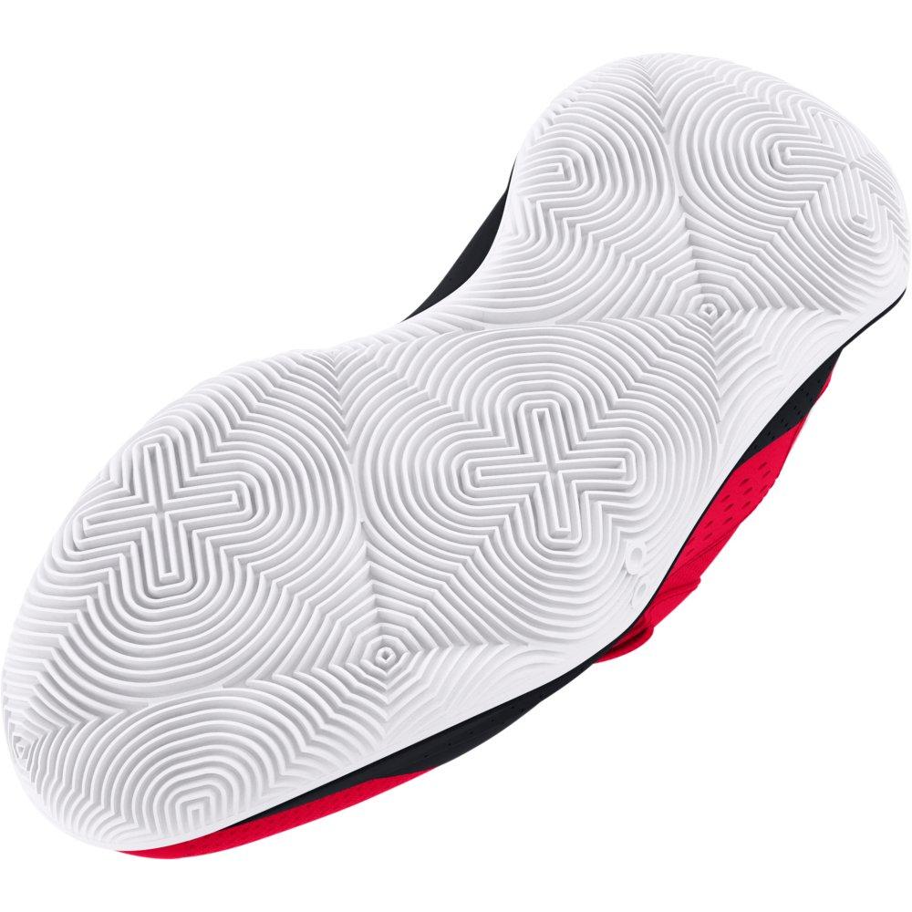 Under Armour Jet '23 "Red/Black/White" Preschool Boys' Basketball Shoe - RED/BLACK/WHITE Thumbnail View 5