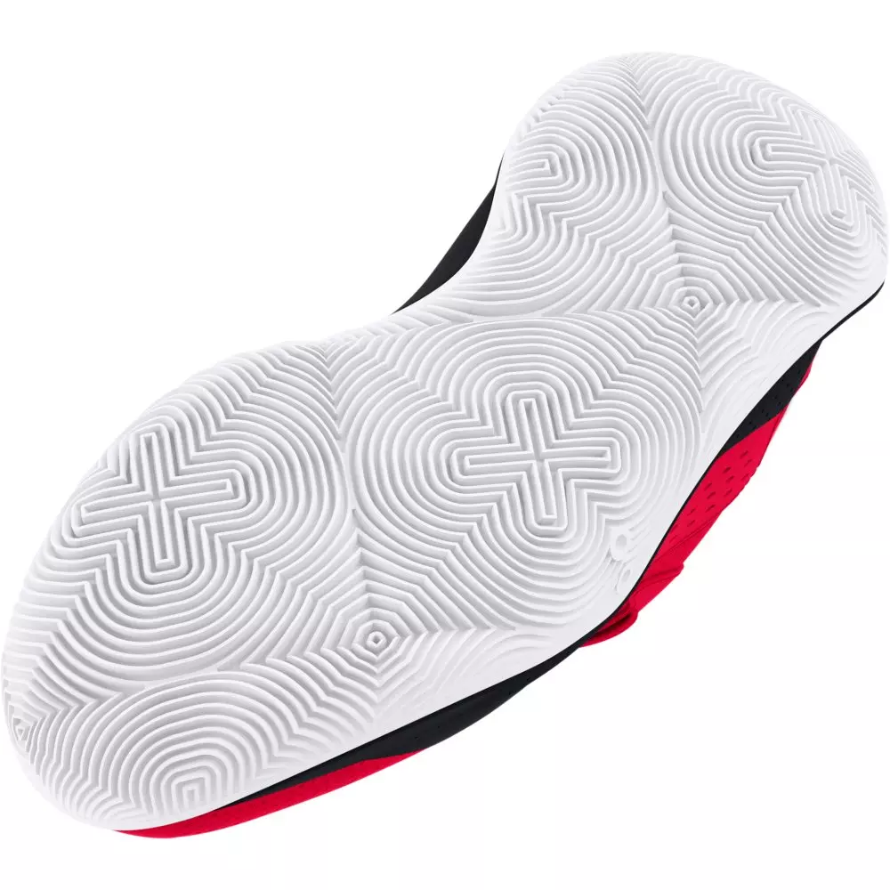 Under Armour Jet '23 "Red/Black/White" Preschool Boys' Basketball Shoe - RED/BLACK/WHITE