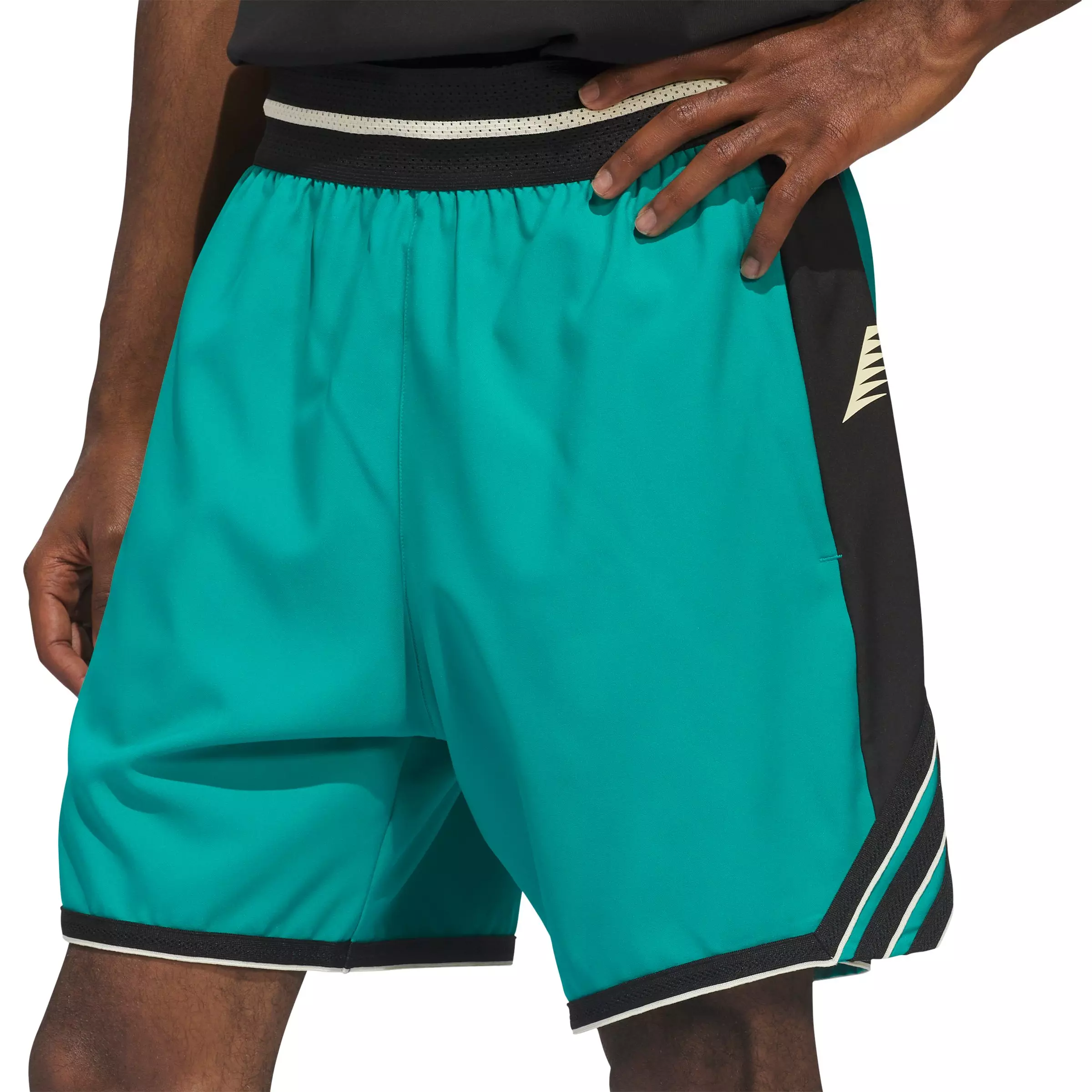 adidas Men's Anthony Edwards Crazy Lite Basketball Shorts - Green - GREEN