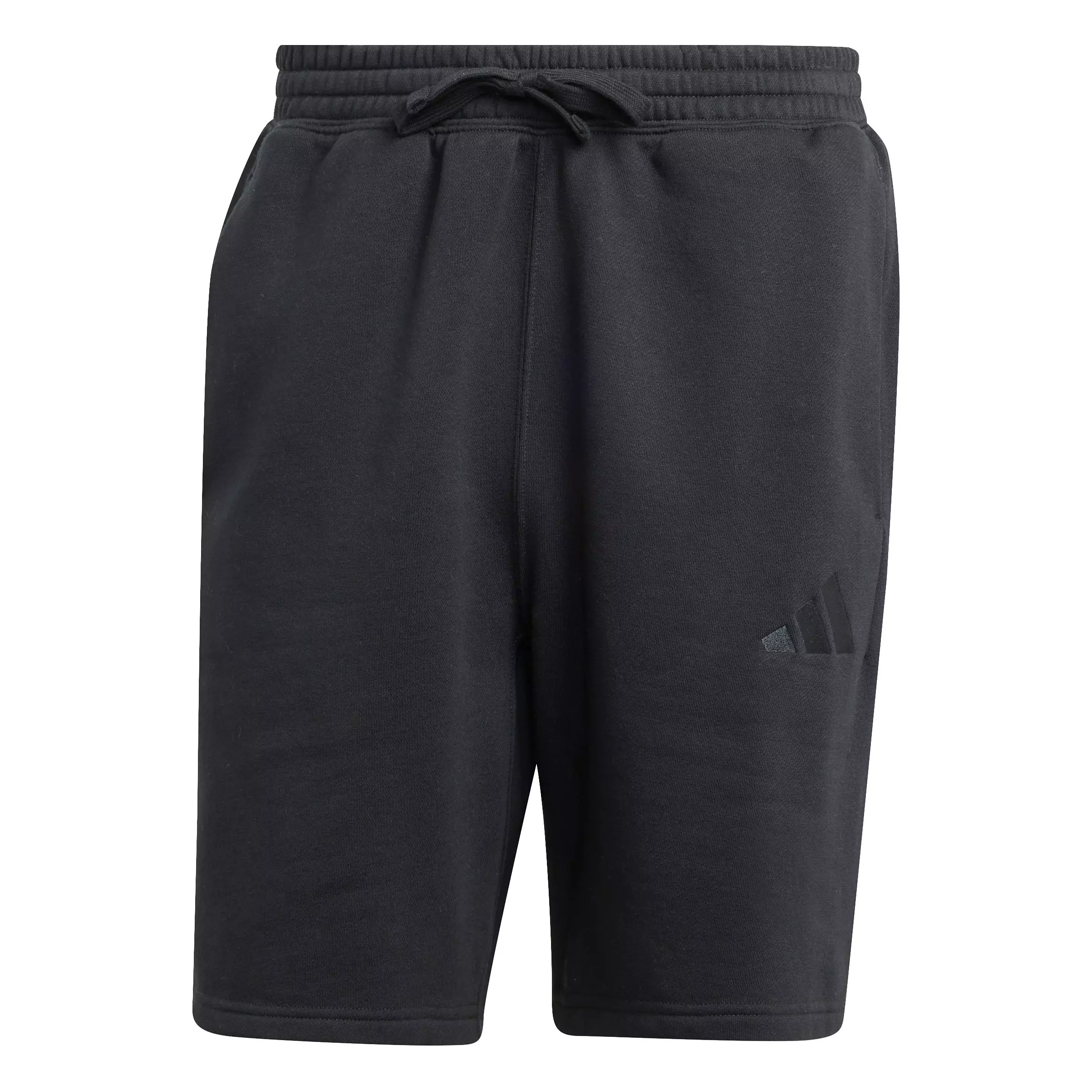 adidas Men's ALL SZN Fleece Shorts - Black - BLACK