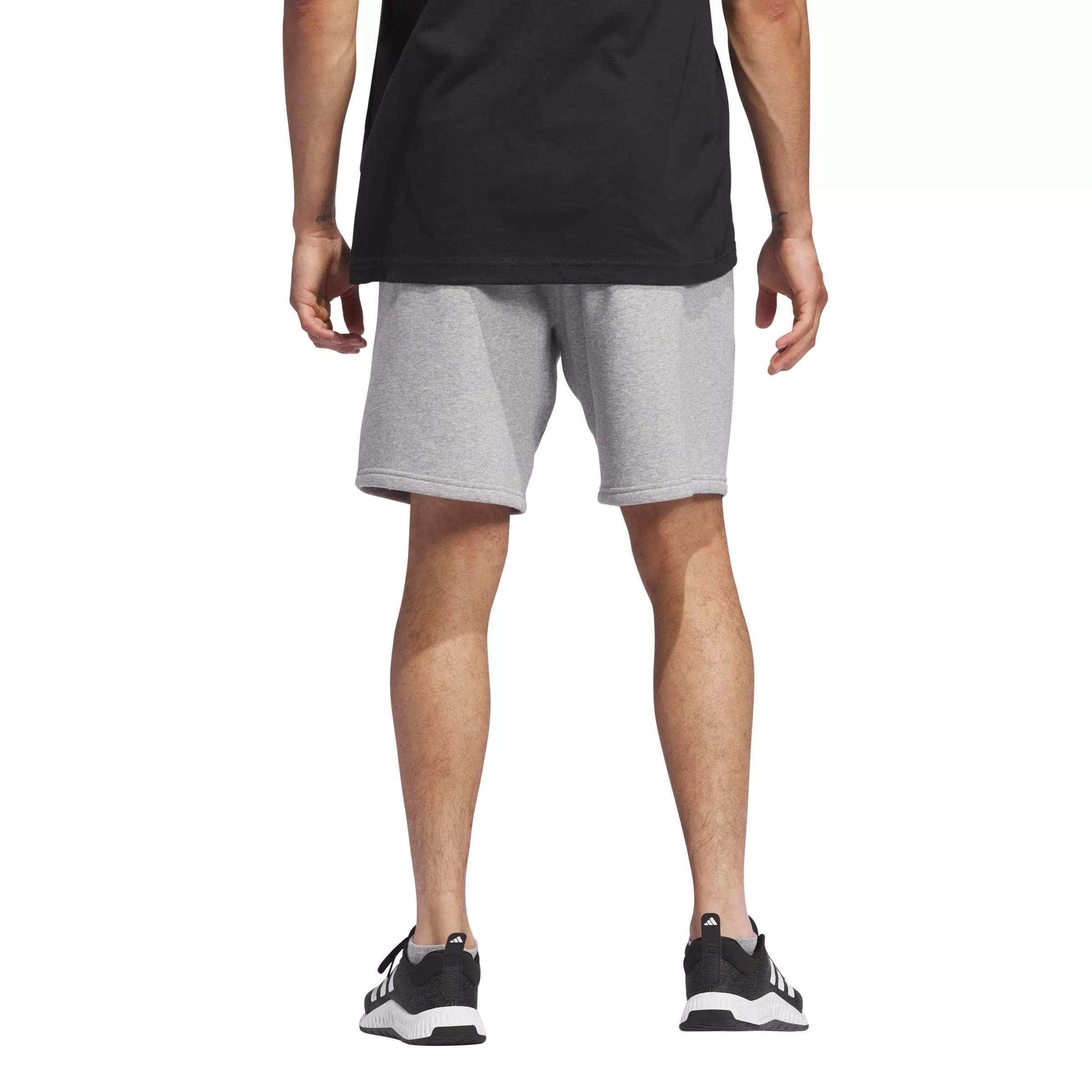 adidas Men's ALL SZN Fleece Shorts - Grey - GREY