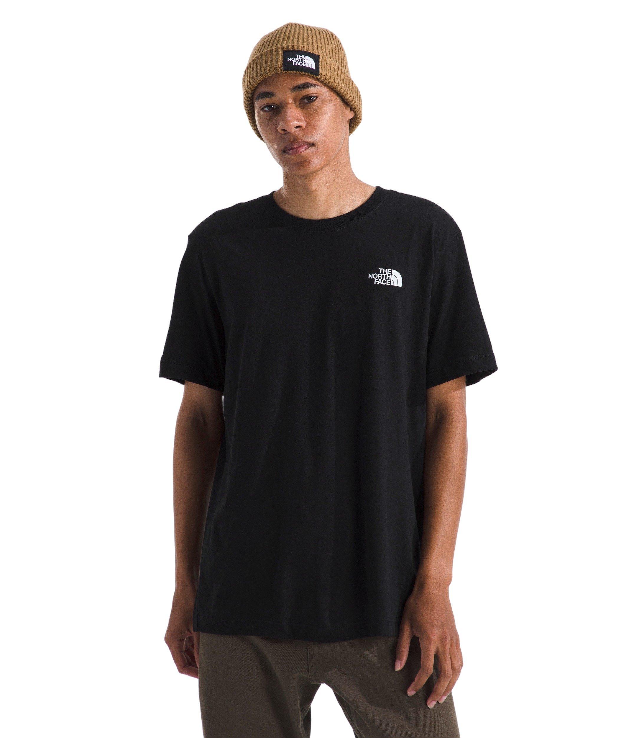 The North Face Men's Evolution Box Camo Fill Short Sleeve Graphic Tee - Black - BLACK Thumbnail View 1
