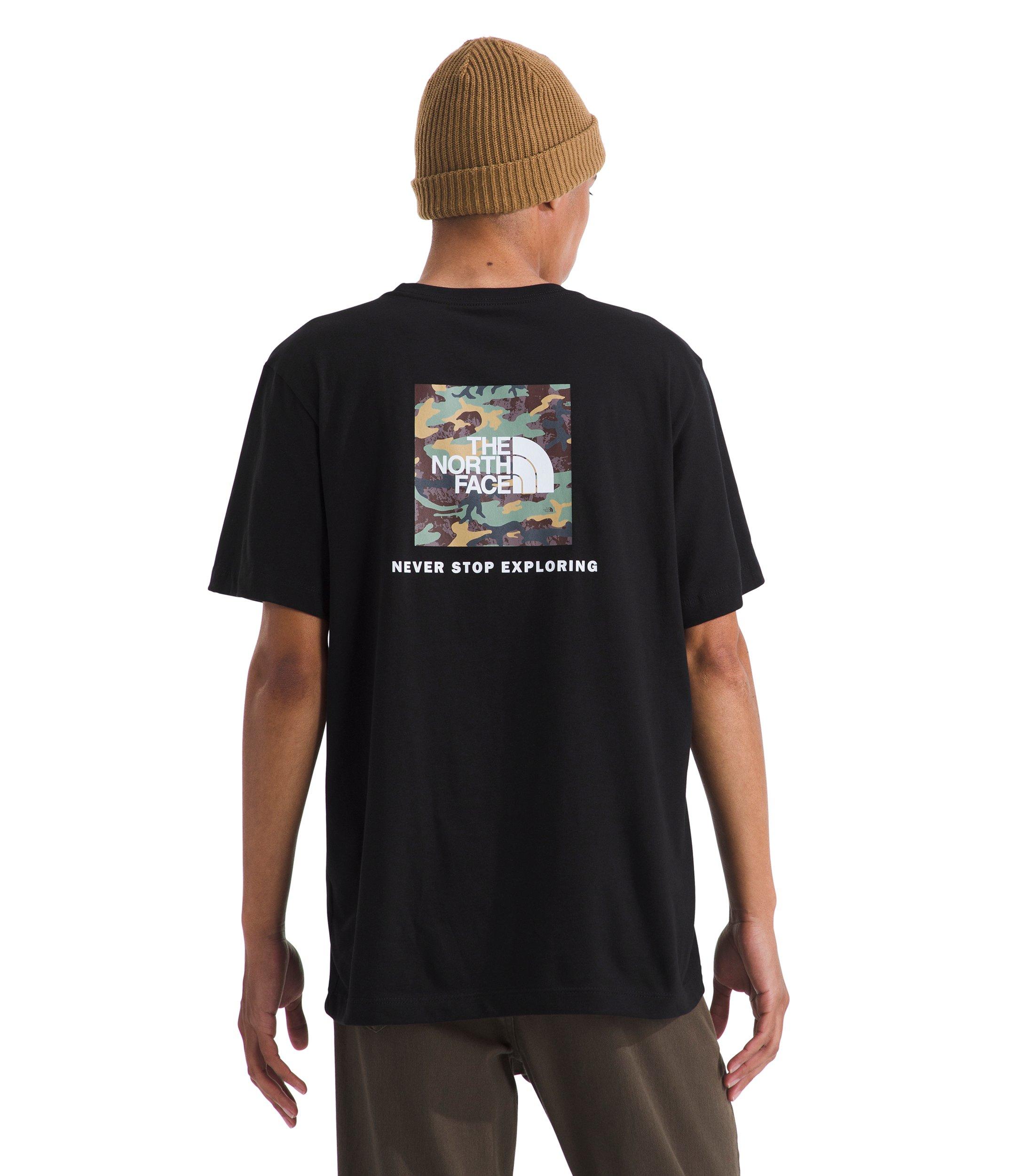 The North Face Men's Evolution Box Camo Fill Short Sleeve Graphic Tee - Black - BLACK Thumbnail View 2